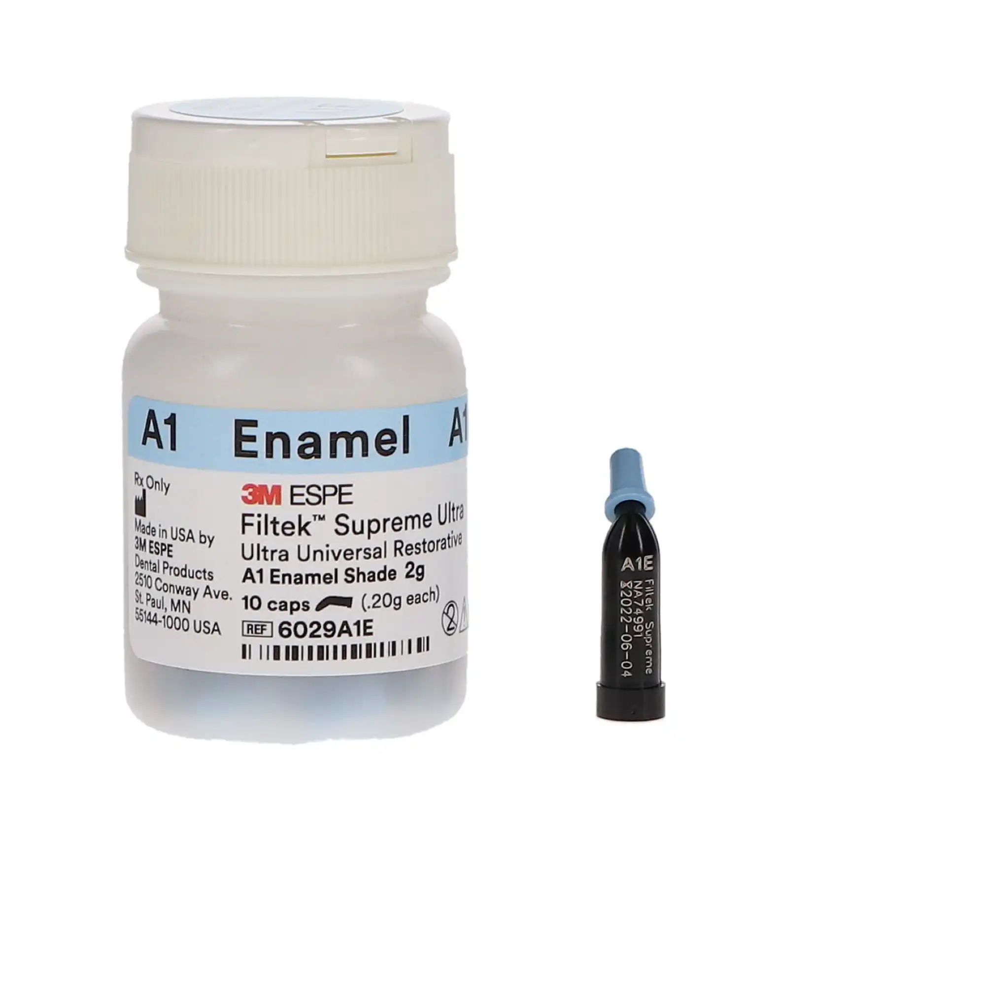 3M Filtek Supreme Ultra Universal Restorative Capsules, A1 Enamel, 0.2 g, 10/Pack, 6029A1E thumbnail 7