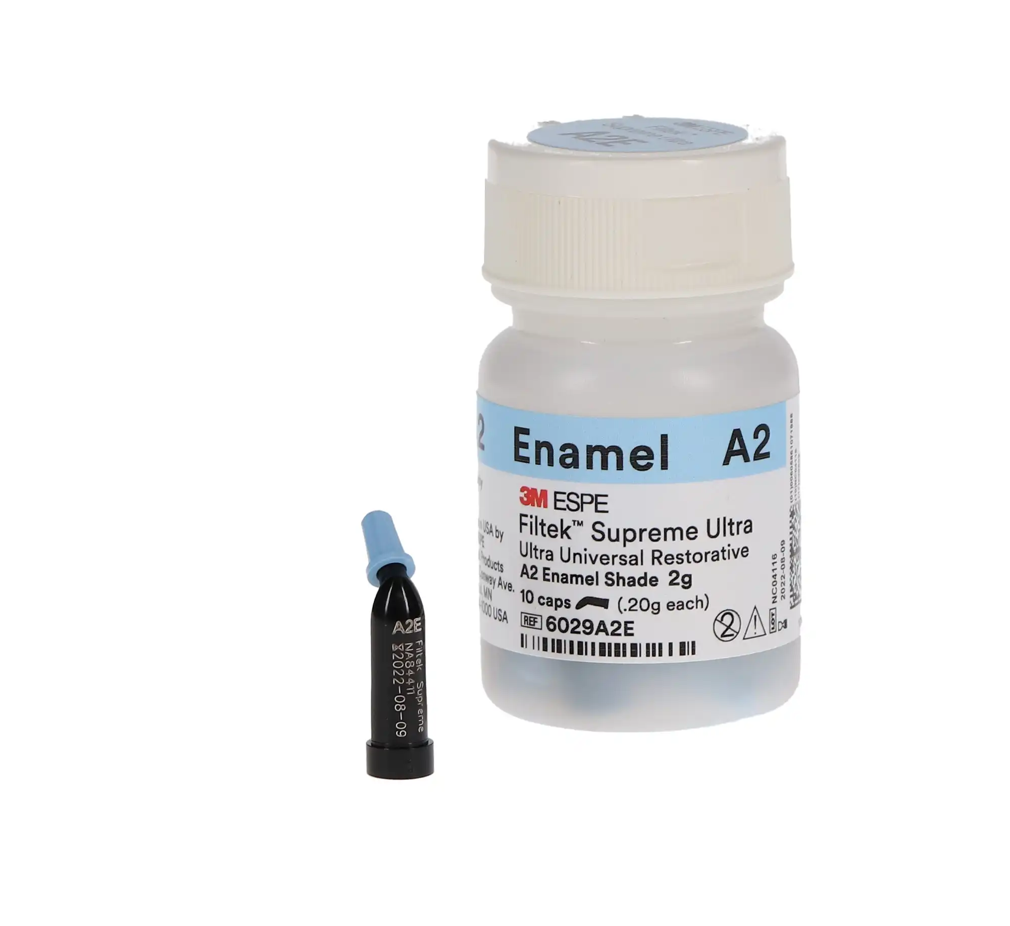 3M Filtek Supreme Ultra Universal Restorative Capsule Refill, A2 Enamel, 0.2 g, 10/Pk, 6029A2E thumbnail 8