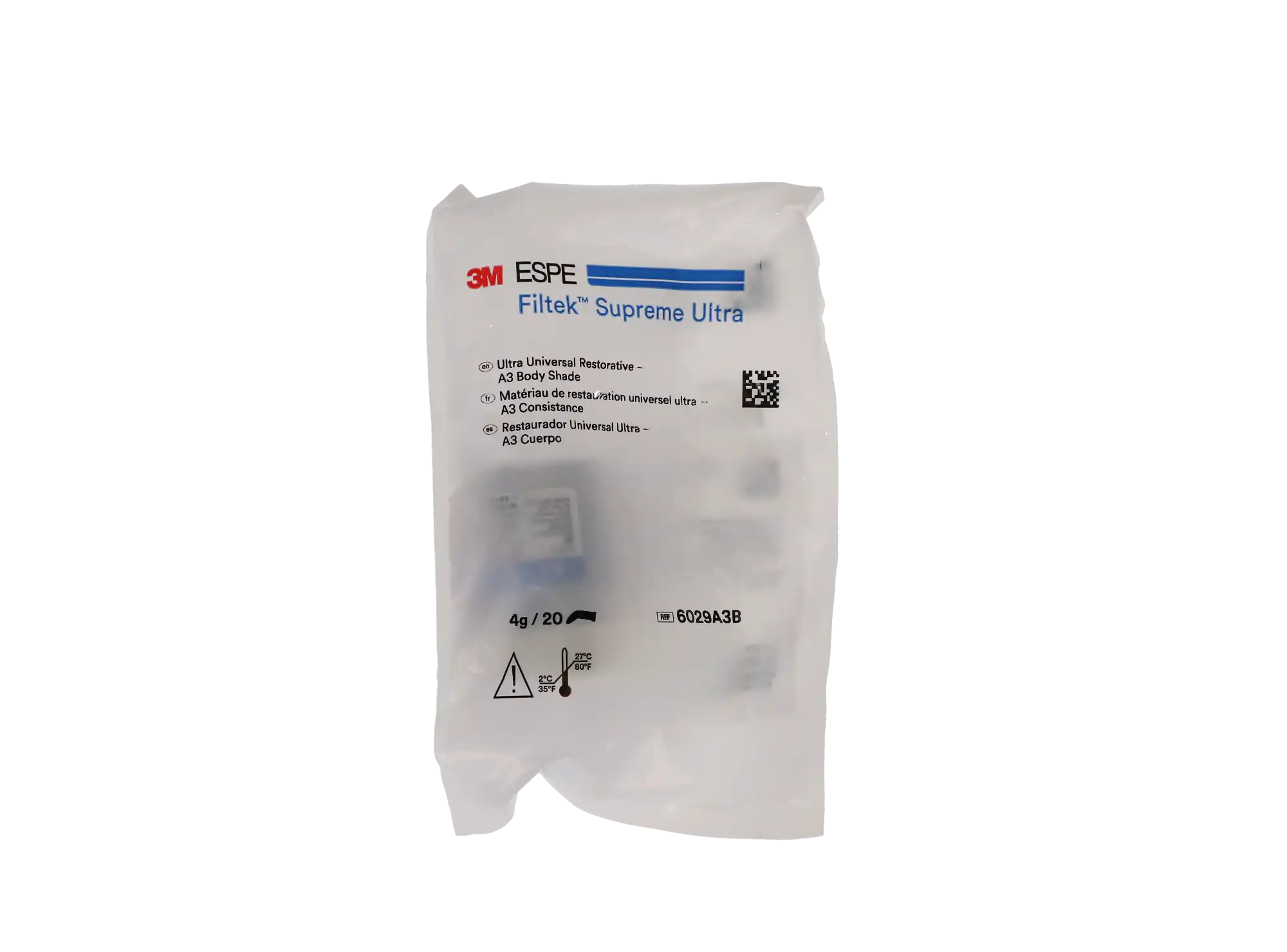 Filtek Supreme Ultra Universal Restorative, Capsule Refill, 0.2 g, Body Shade A3, 20/Pk, 7019A3B thumbnail 6