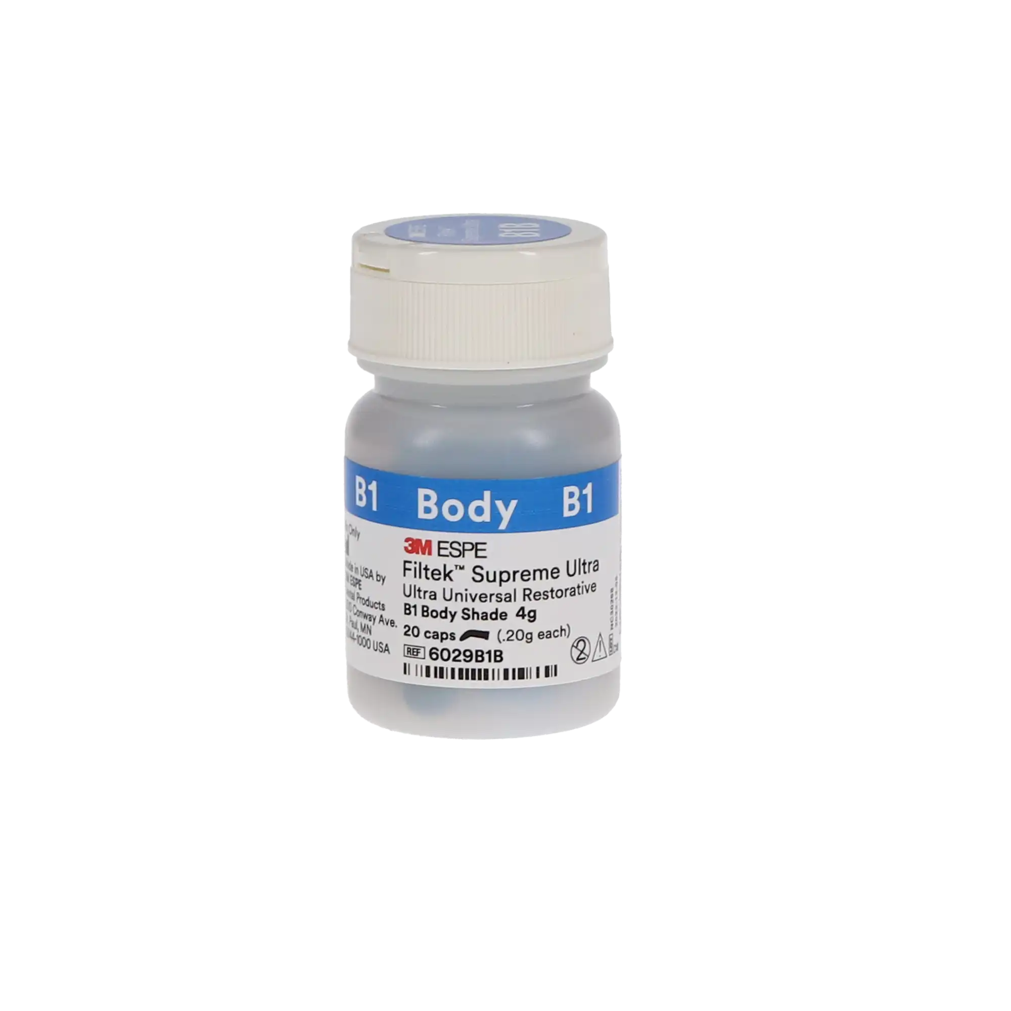 Filtek Supreme Ultra Universal Restorative, Capsule Refill, 0.2 g, Body Shade B1, 20/Pk, 7019B1B thumbnail 6