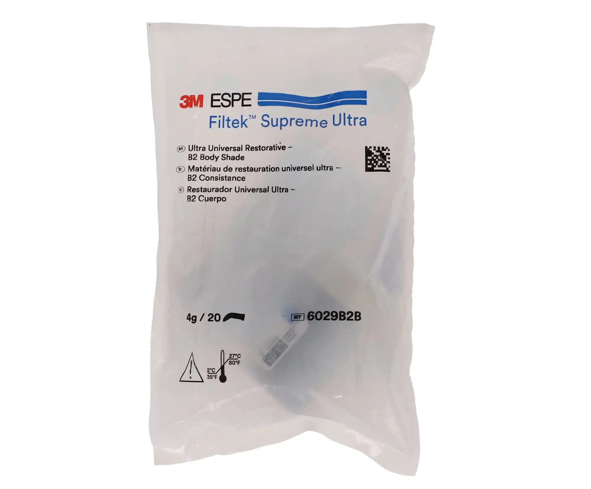 3M Filtek Supreme Ultra Universal Restorative Capsules, B2 Body Shade, 0.2 g, 20/Pk, 6029B2B thumbnail 11