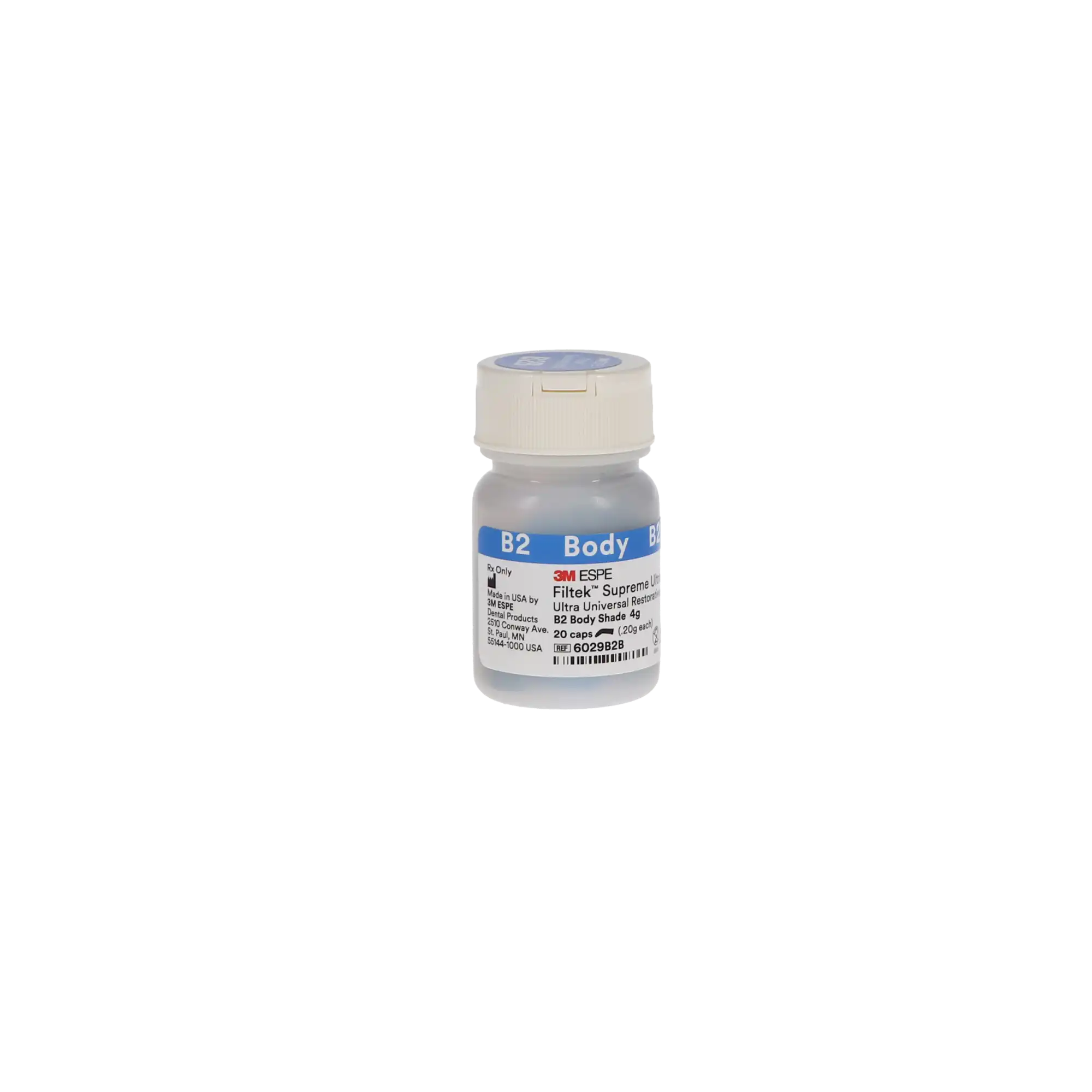 3M Filtek Supreme Ultra Universal Restorative Capsules, B2 Body Shade, 0.2 g, 20/Pk, 6029B2B thumbnail 12