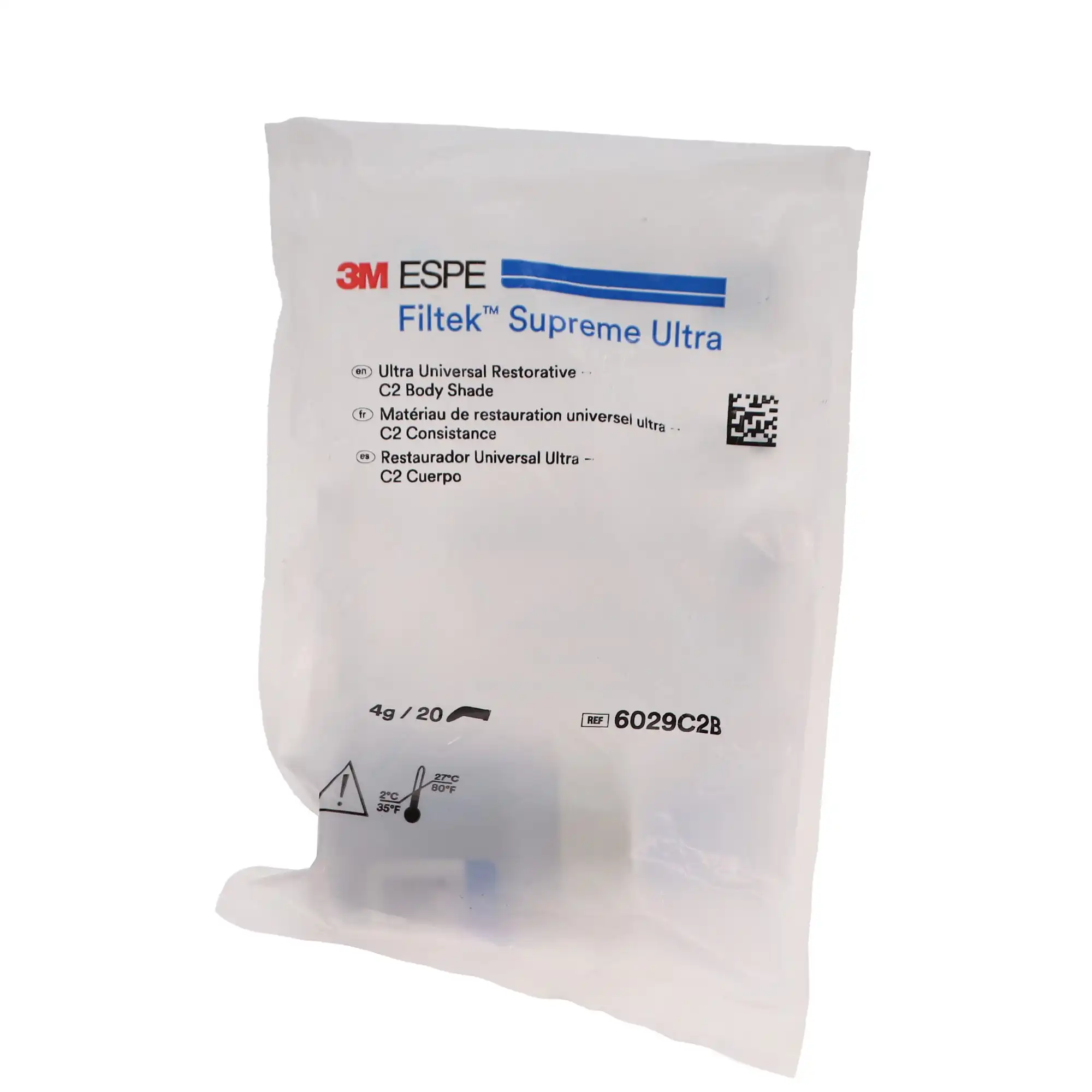 3M Filtek Supreme Ultra Universal Restorative, Capsule Refill, 0.2 g, Body Shade C2B, 20/Pack, 6029C2B thumbnail 11