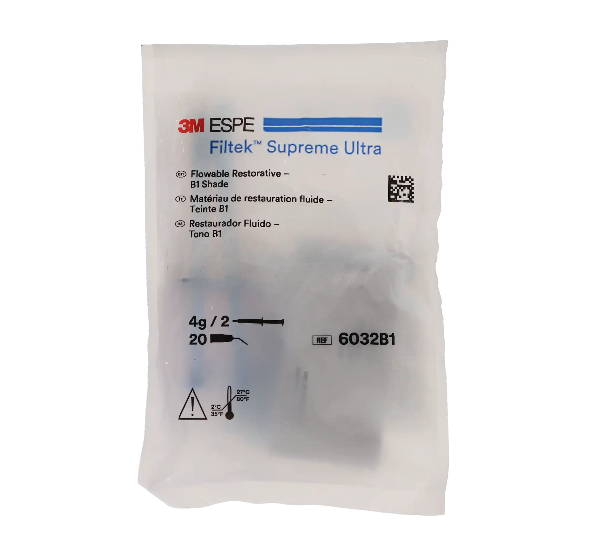 3M Filtek Supreme Flowable Restorative Syringe Refill, Shade B1, 2g Syringes, 2/Pkg, 6032B1 thumbnail 15
