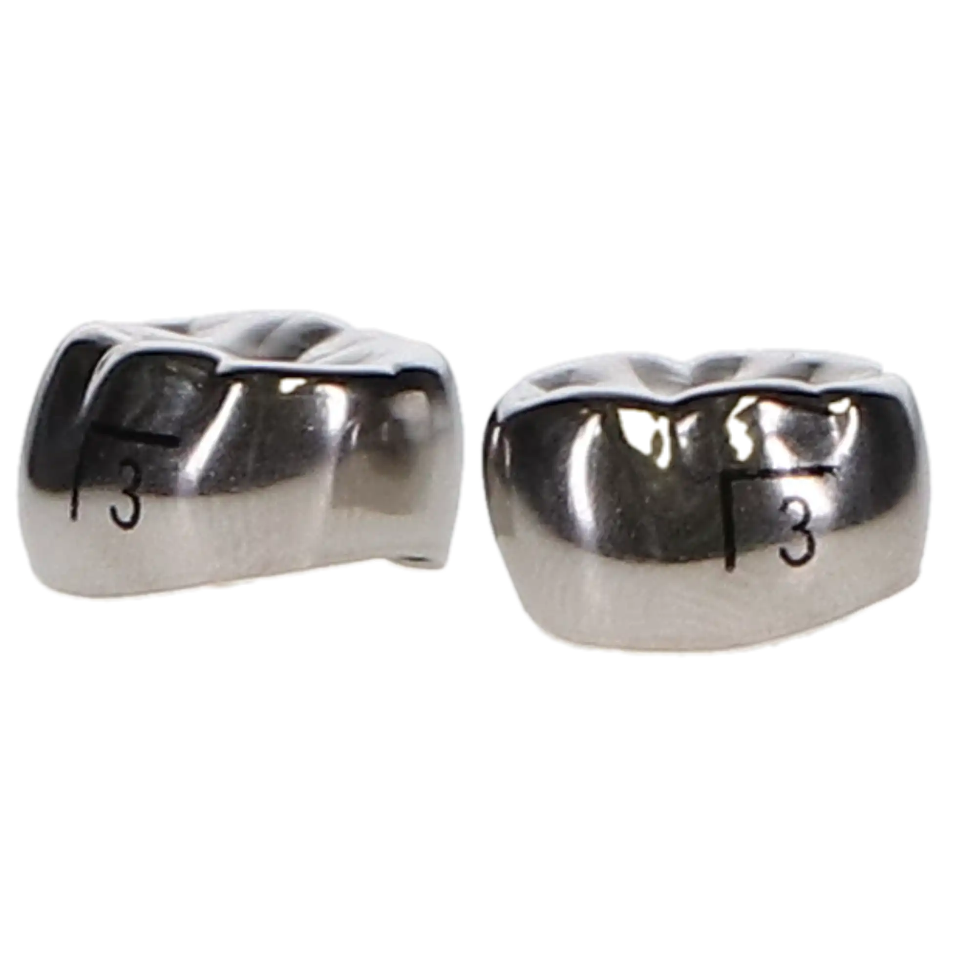 3M™ ESPE™ Stainless Steel Permanent Molar Crown, Size 6LL3 (Lower Left First Permanent Molar, Size 3), Box of 5, 6-LL-3 thumbnail 8
