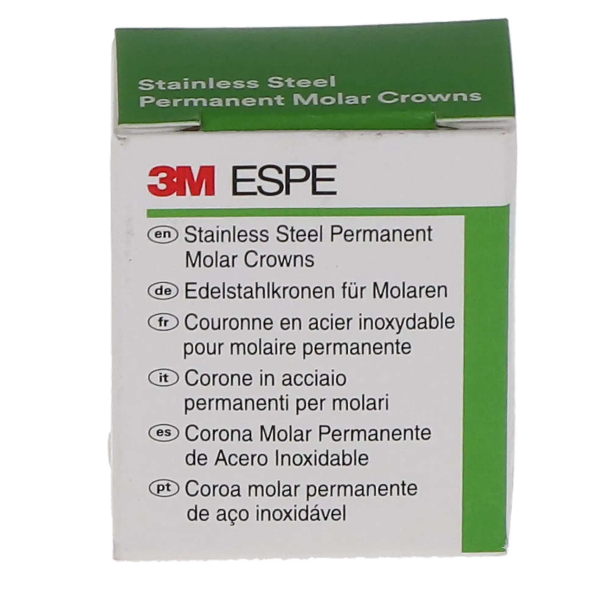 3M™ ESPE™ Ion Ni-Chro Stainless Steel Permanent Molar Crown, Size 6LR6, Lower Right First Permanent Molar, 5/Box thumbnail 10