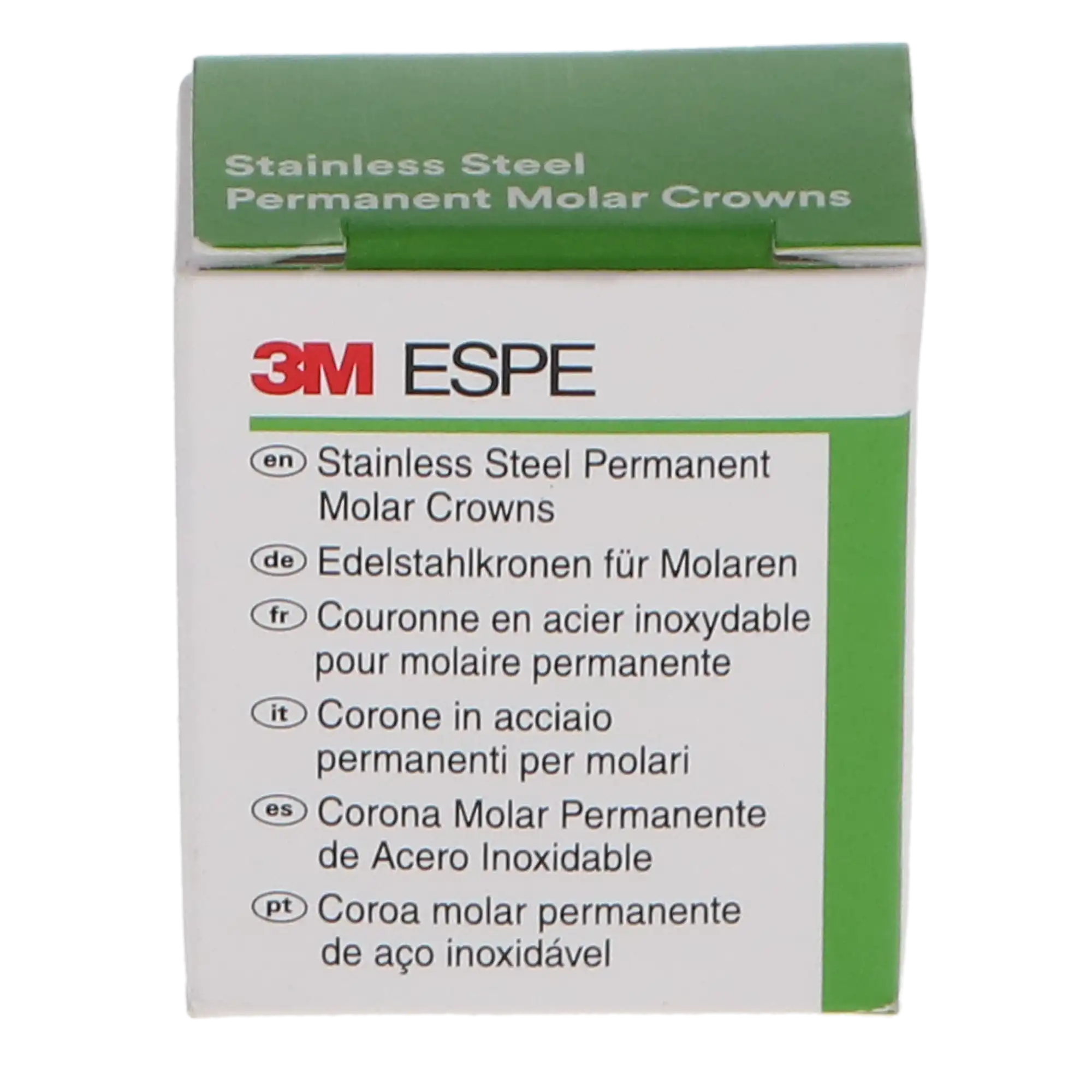 3M™ ESPE™ Stainless Steel Permanent Molar Crown, Size 6UL3 (Upper Left First Permanent Molar), Box of 5 thumbnail 10