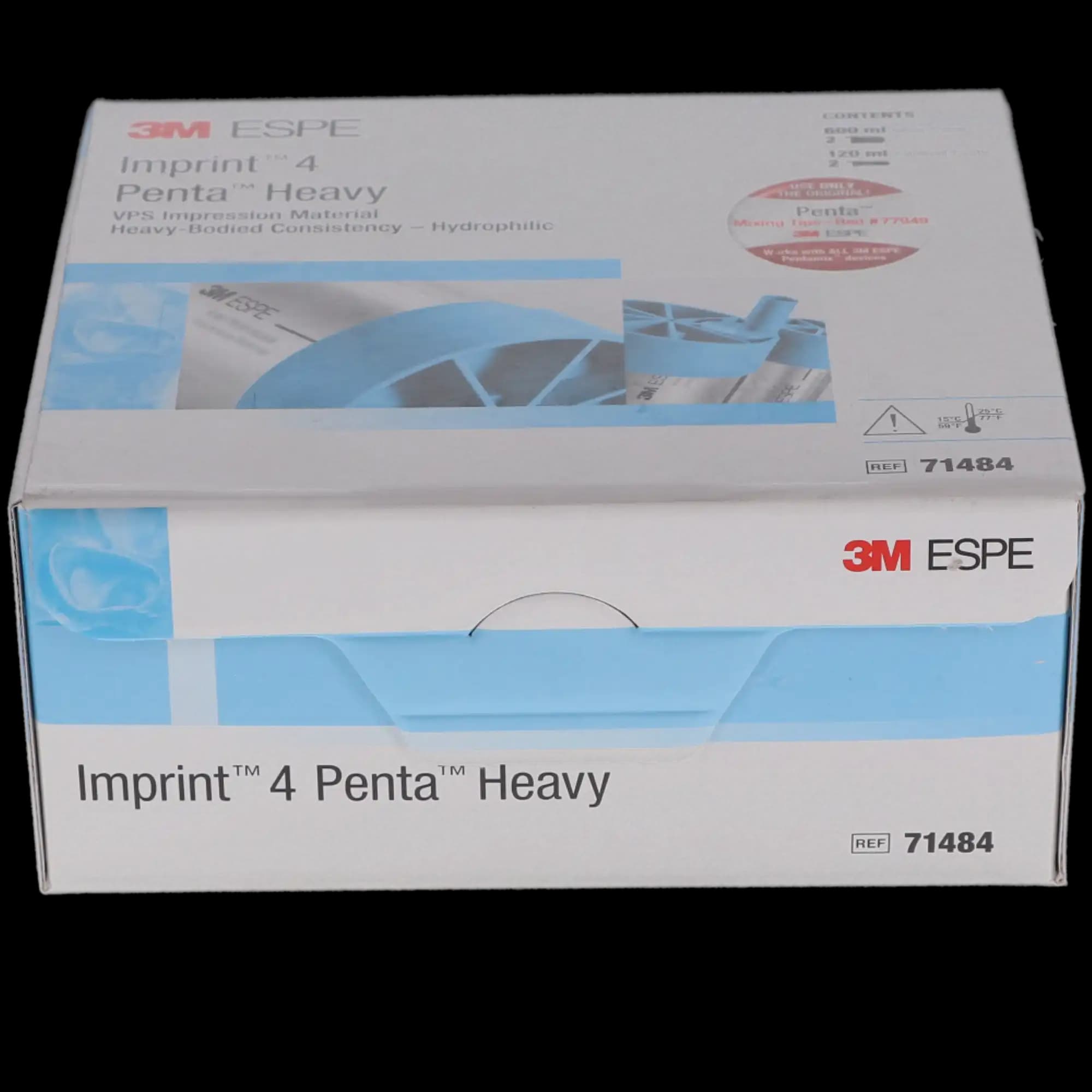 3M™ Imprint™ 4 Penta™ Heavy Body VPS Impression Material Refill, 71484, 2 x 300 mL Base & 2 x 60 mL Catalyst thumbnail 5