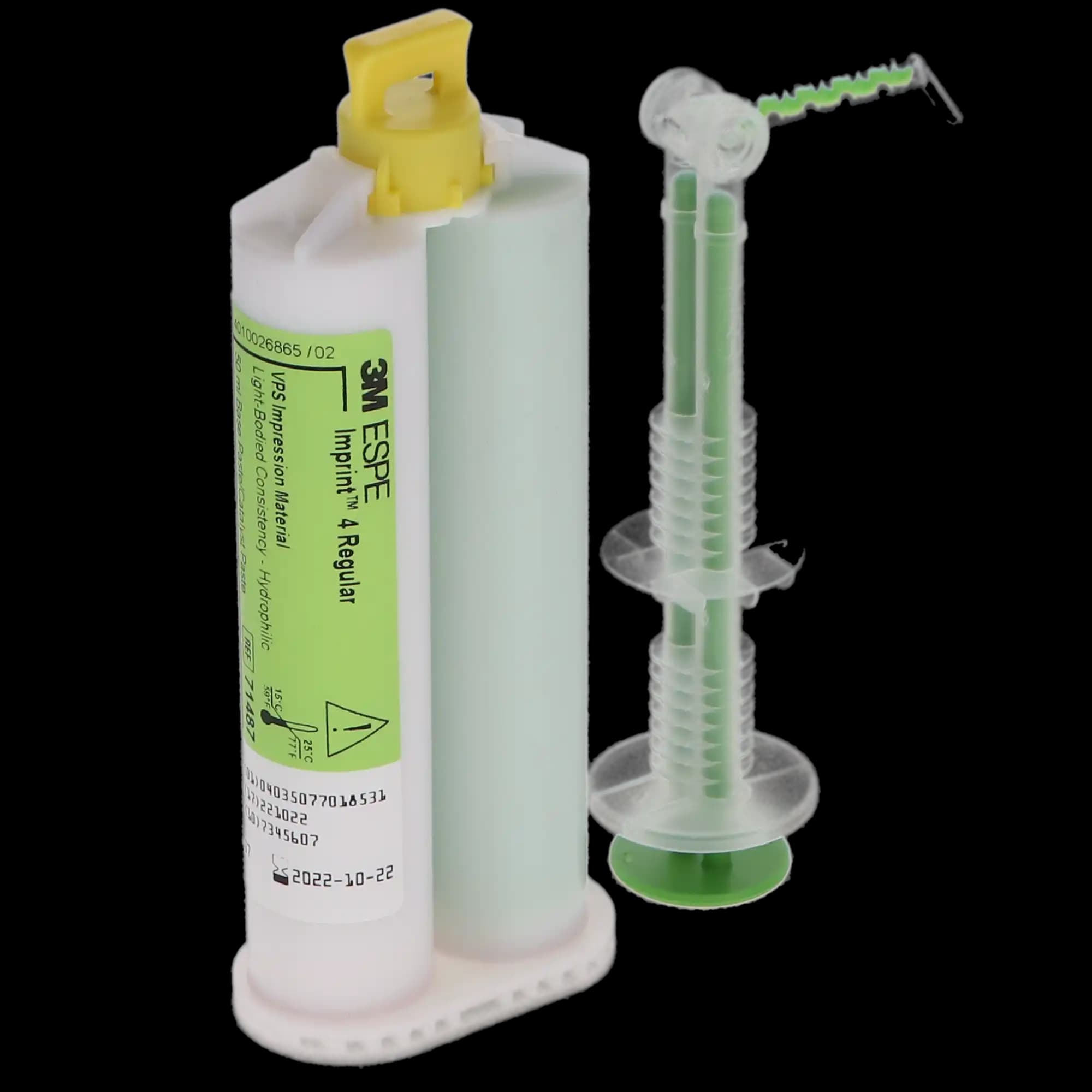 3M Imprint 4 VPS Impression Material, Garant Cartridge Refill, Regular Body, 50 ml Cartridges, 4/Pk, Mint, 71487 thumbnail 2