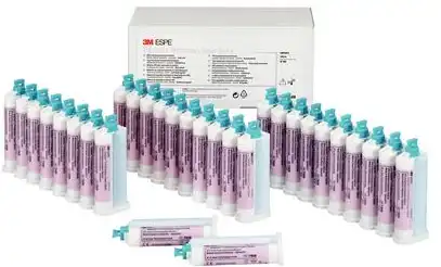 3M Imprint 4 Preliminary Super Quick VPS Impression Material, Bulk Pack, 50 mL Cartridges, Pink, Mint, 30/Pk, 71549 thumbnail 2