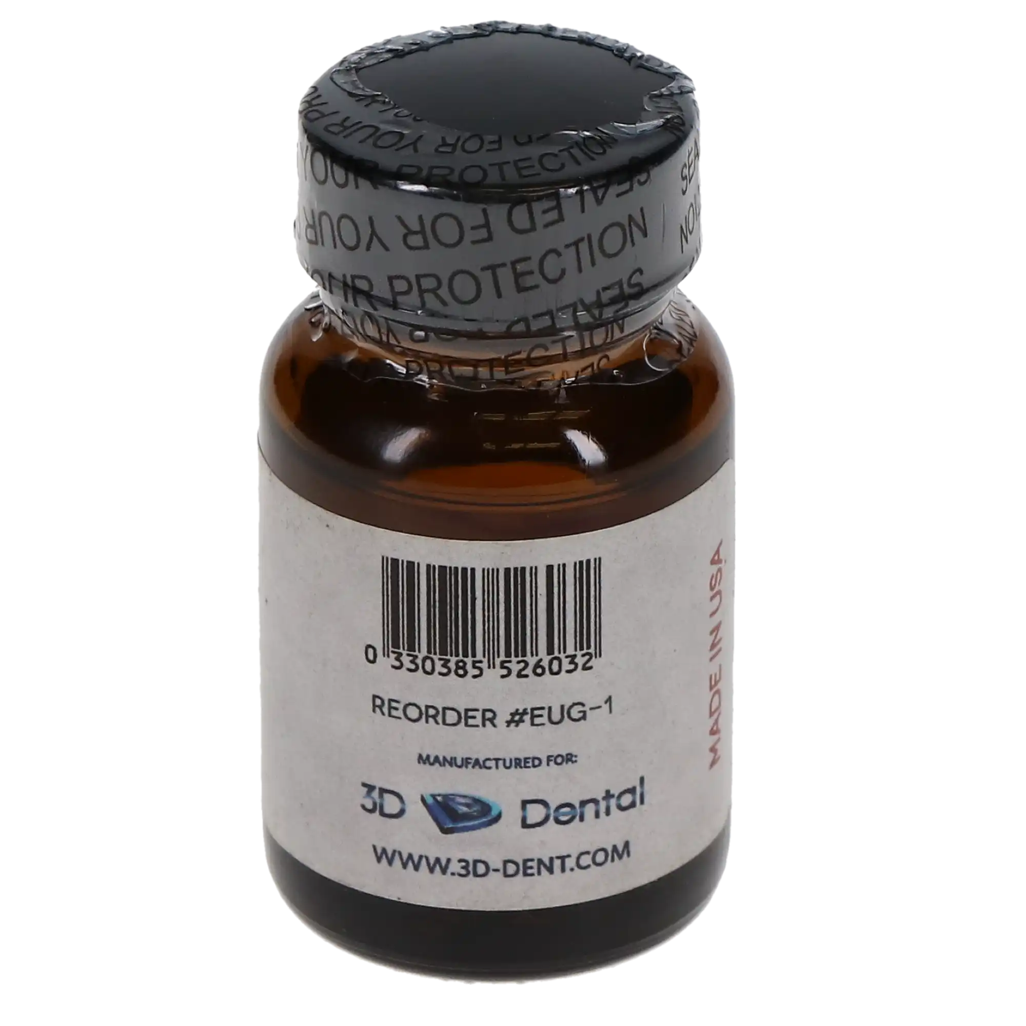 3D Dental Dental Eugenol Solution, 1 oz Bottle, 1/Pk, P-EUG-1 thumbnail 3