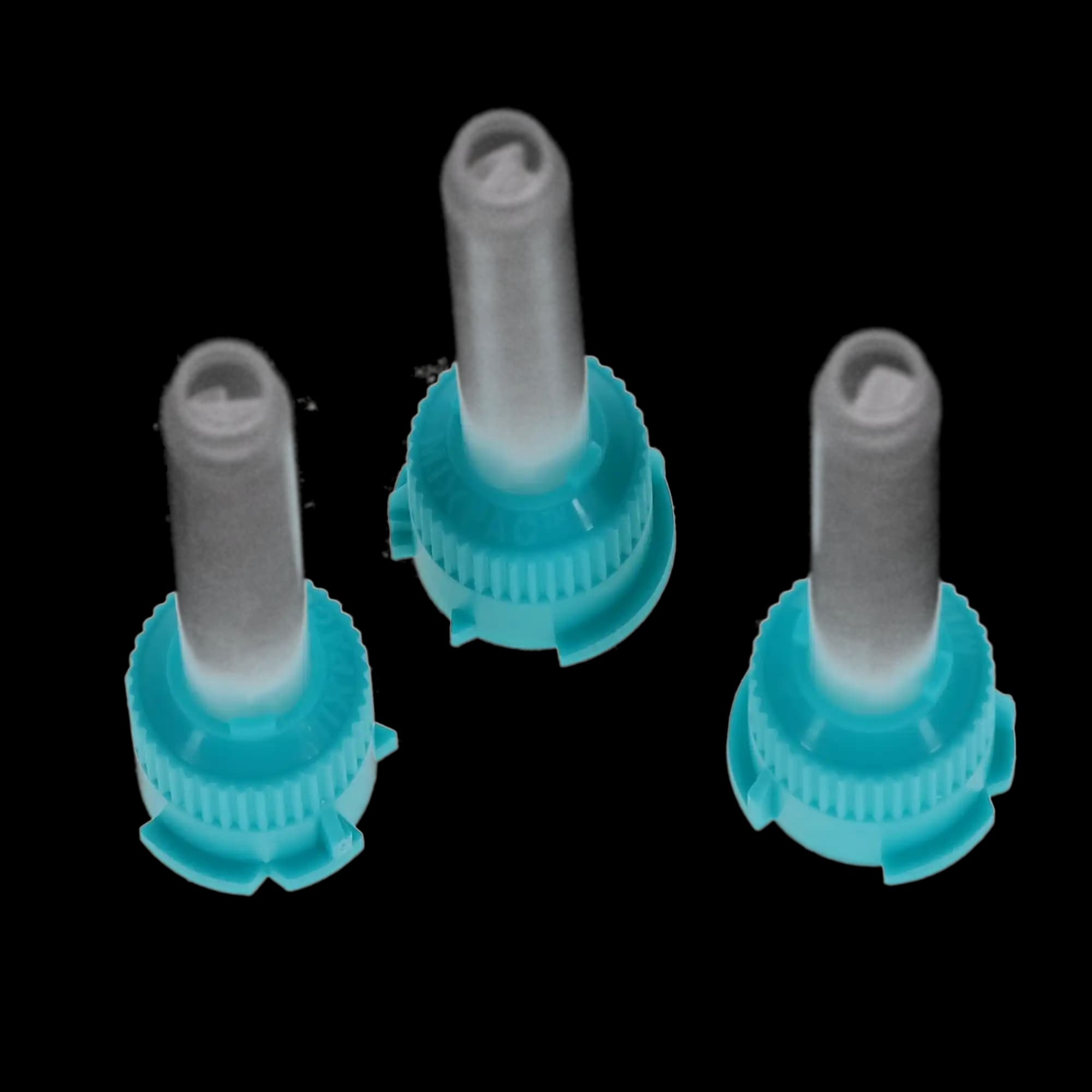 Mimic HP T-Style Mixing Tips, Heavy Body, 6.5 mm, Teal, 48/Pk, MTT-T thumbnail 3