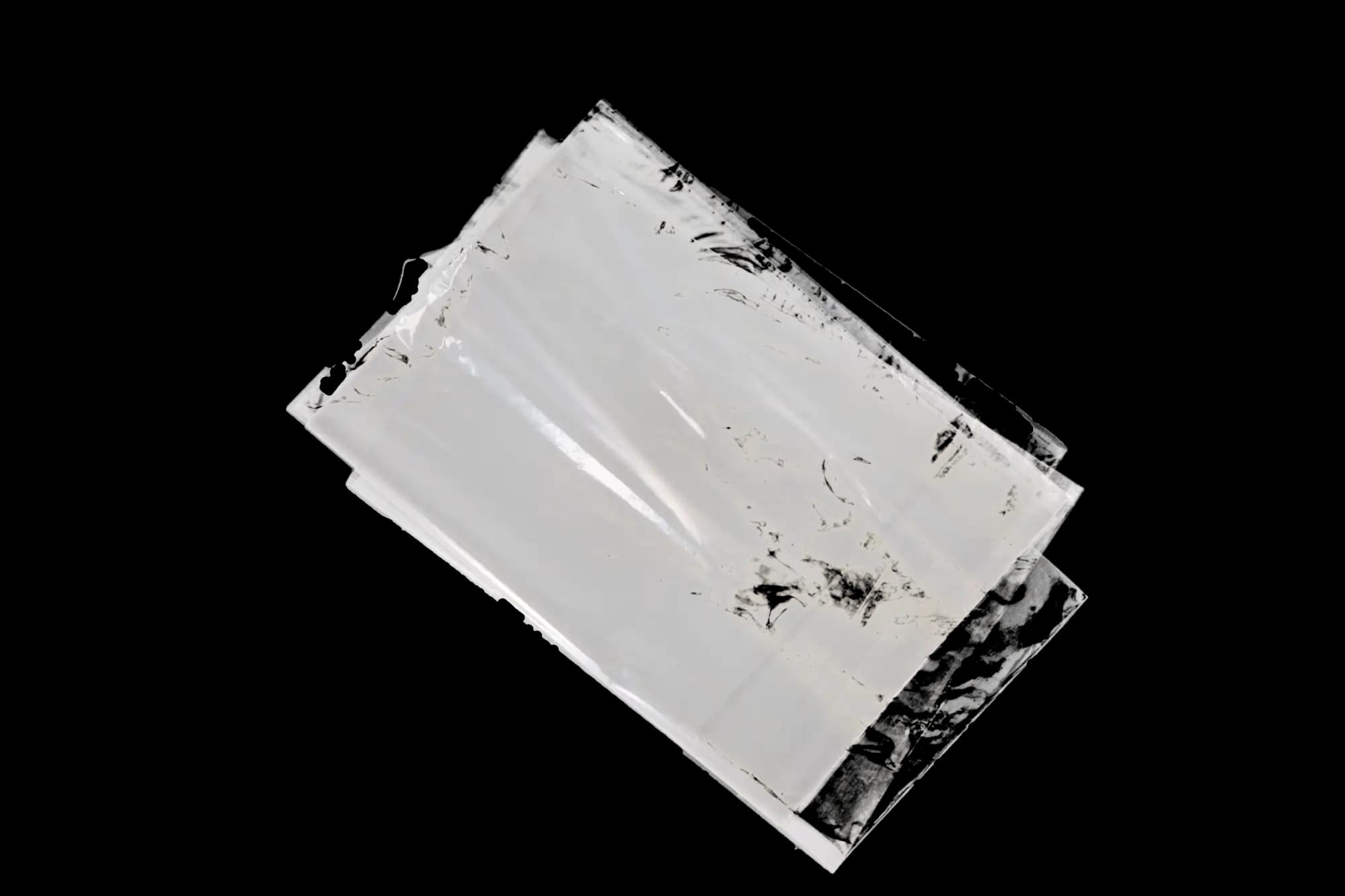 3D Dental Disposable Poly Plastic Headrest Covers, Large, 14" x 10", Clear, Latex-Free, 250/Pk, PL-HRLG thumbnail 2