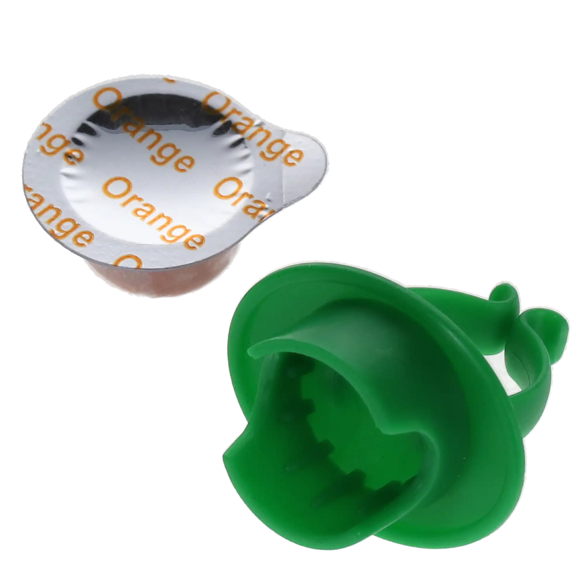 3D Dental Prophy Paste Cups, Coarse, Orange Sherbet, 1.23% APF, 200/Pk, PP-OSC thumbnail 2