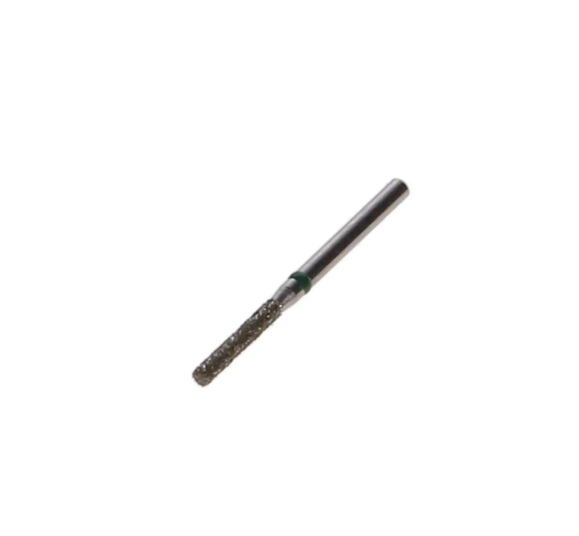 Sabur Diamond Bur, FG, Flat End Cylinder, Coarse, Green, 1.4 mm, 837-014C, 10/Pk, DB-837-014C thumbnail 2