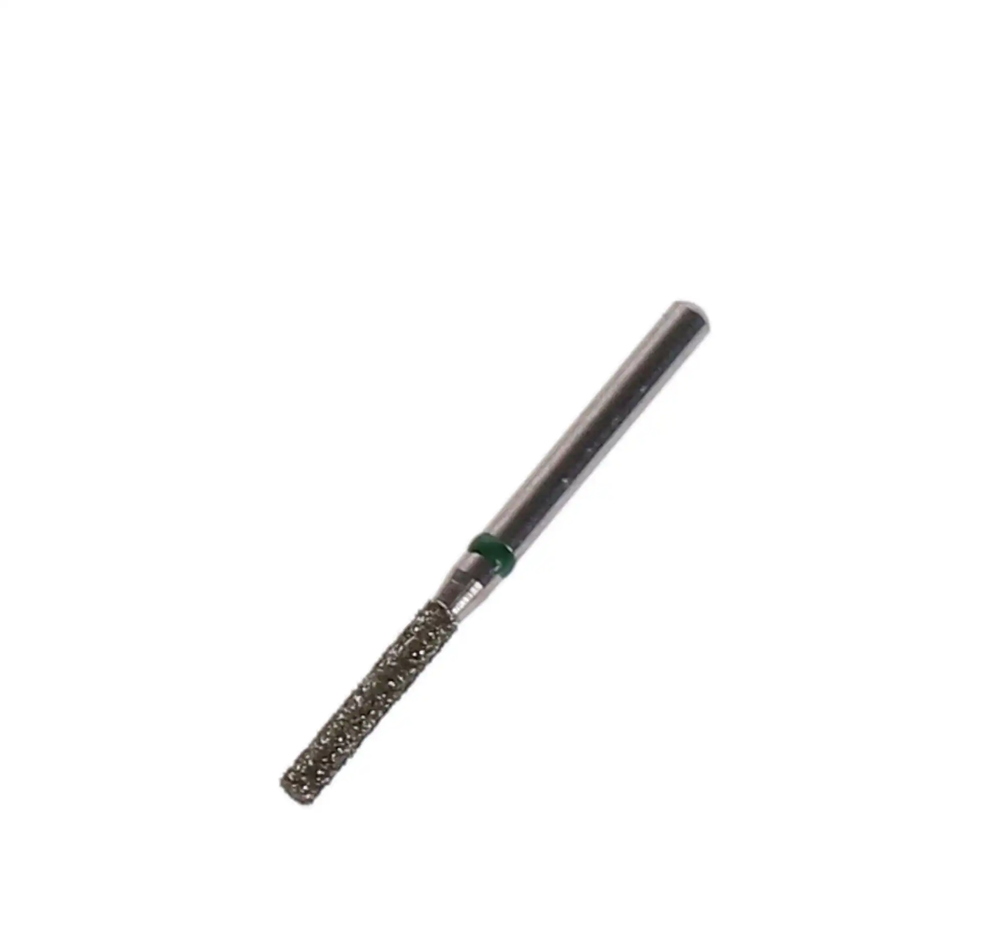 Sabur Diamond Bur, FG, Flat End Cylinder, Coarse, Green, 1.4 mm, 837-014C, 10/Pk, DB-837-014C thumbnail 3