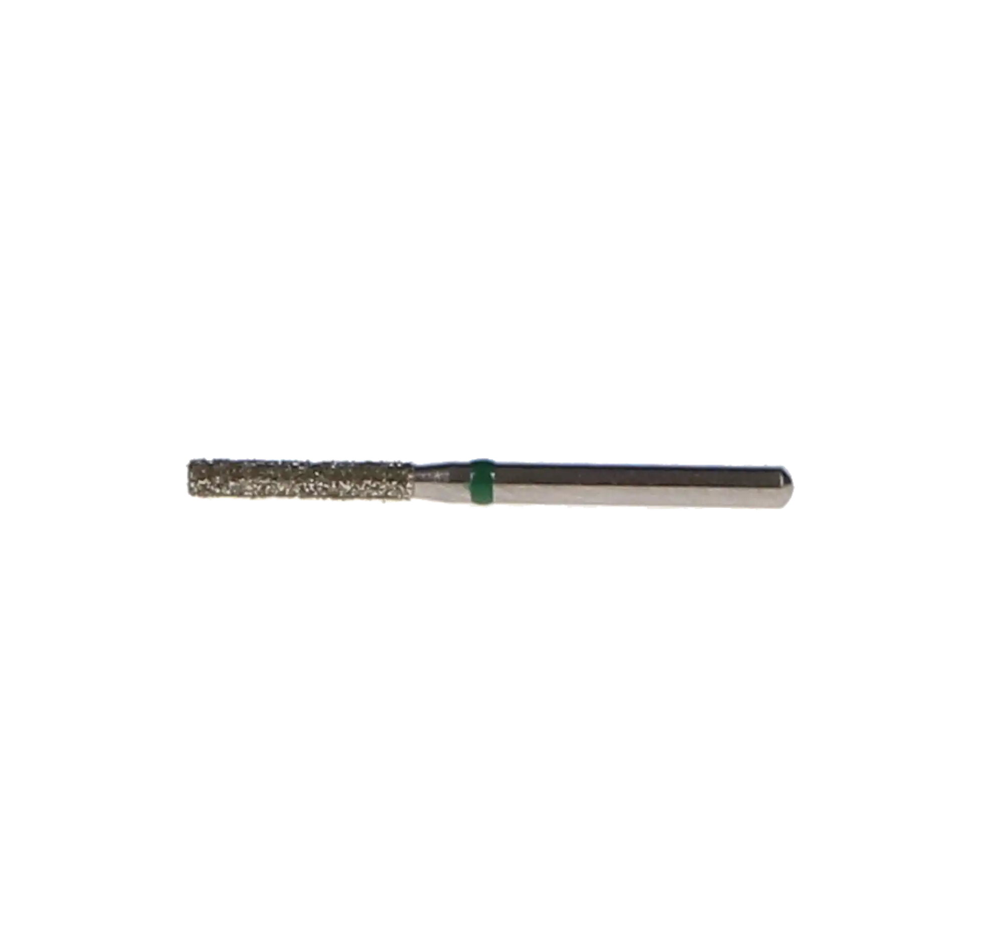 Sabur Diamond Bur, FG, Flat End Cylinder, Coarse, Green, 1.4 mm, 837-014C, 10/Pk, DB-837-014C thumbnail 5