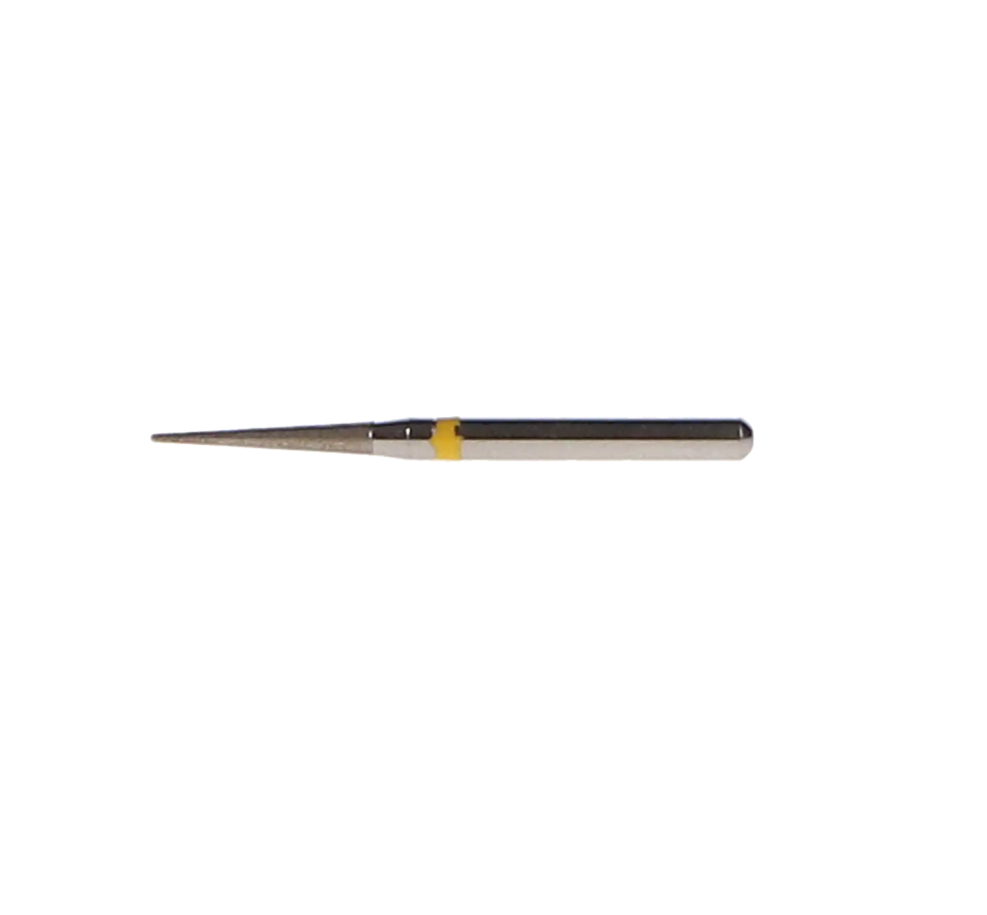 Sabur Diamond Bur, FG, Needle, Super Fine, Yellow, 1.4 mm, 858-014SF, 10/Pk, DB-858-014SF thumbnail 5