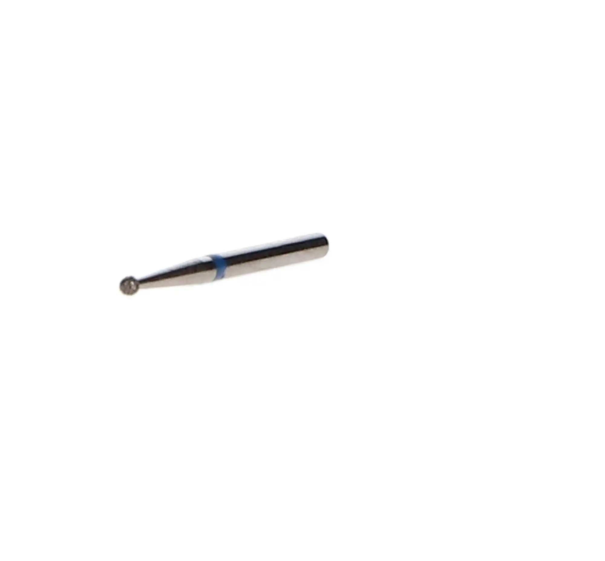 Sabur Diamond Bur, FG, Round, Medium, Blue, 1.2 mm, 801-012M, 10/Pk, DB-801-012M - Sabur, Diamond Bur, FG, Round, Medium, Blue, 1.2 mm, 801-012M, 10/Pk, DB-801-012M - Image 1