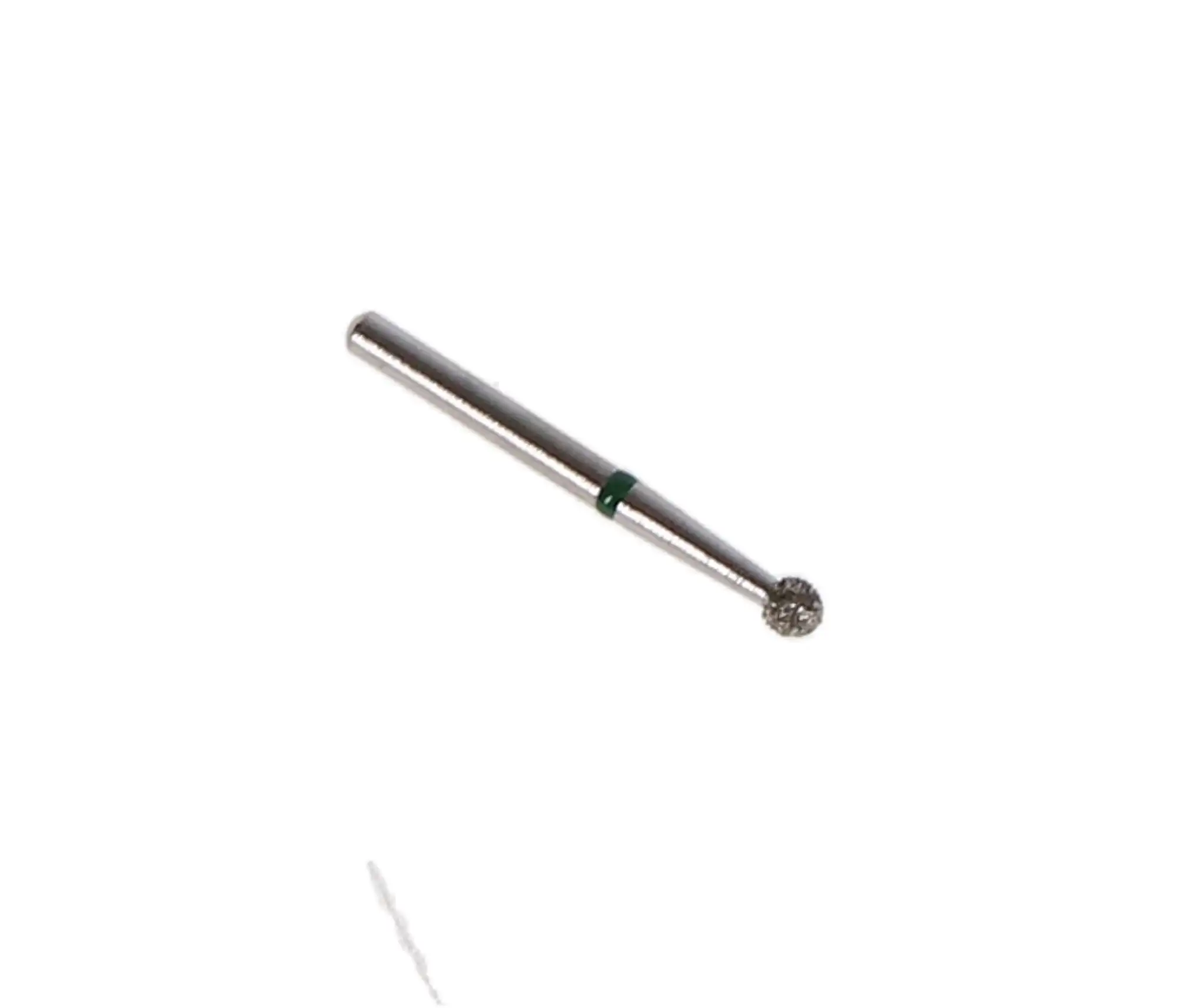 Sabur Diamond Bur, FG, Round, Coarse, Green, 2.2 mm, 801-022C, 10/Pk, DB-801-022C - Sabur, Diamond Bur, FG, Round, Coarse, Green, 2.2 mm, 801-022C, 10/Pk, DB-801-022C - Image 1