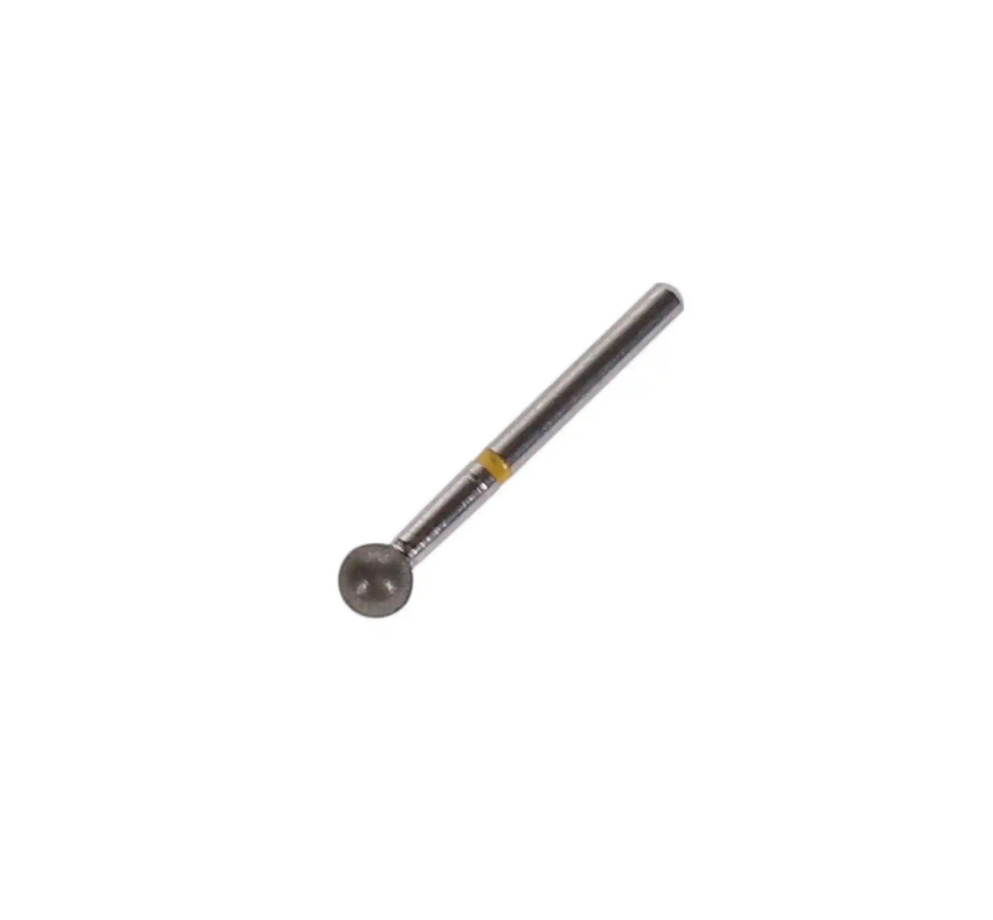 Sabur Diamond Bur, FG, Round, Super Fine, Yellow, 3.2 mm, 801-032SF, 10/Pk, DB-801-032SF thumbnail 3