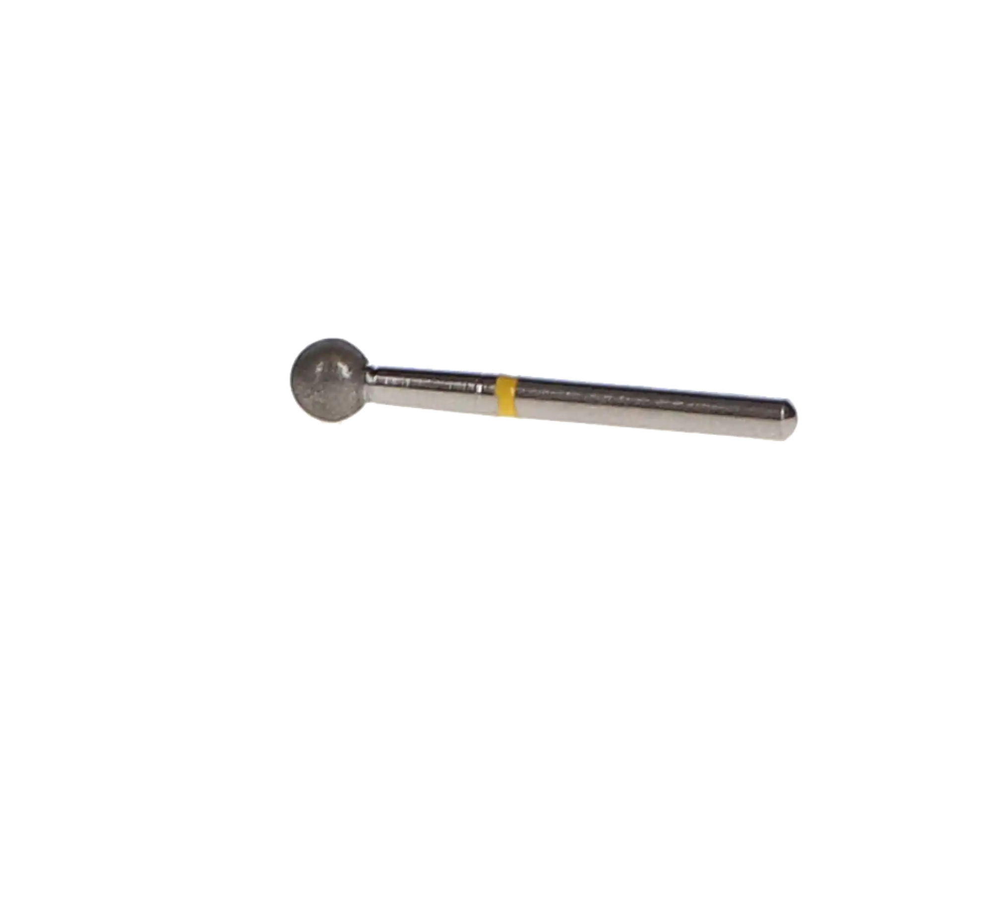 Sabur Diamond Bur, FG, Round, Super Fine, Yellow, 3.2 mm, 801-032SF, 10/Pk, DB-801-032SF thumbnail 5