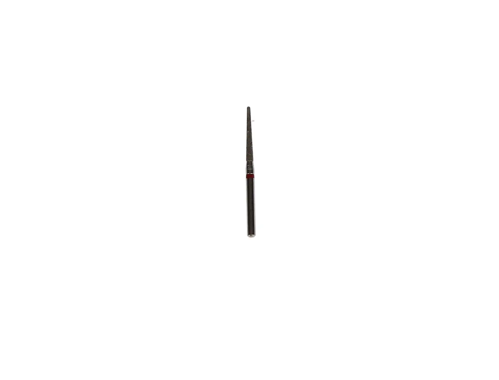 Sabur Diamond Bur, FG, Round End Taper, Fine, Red, 1.4 mm, 850-014F, 10/Pk, DB-850-014F thumbnail 2