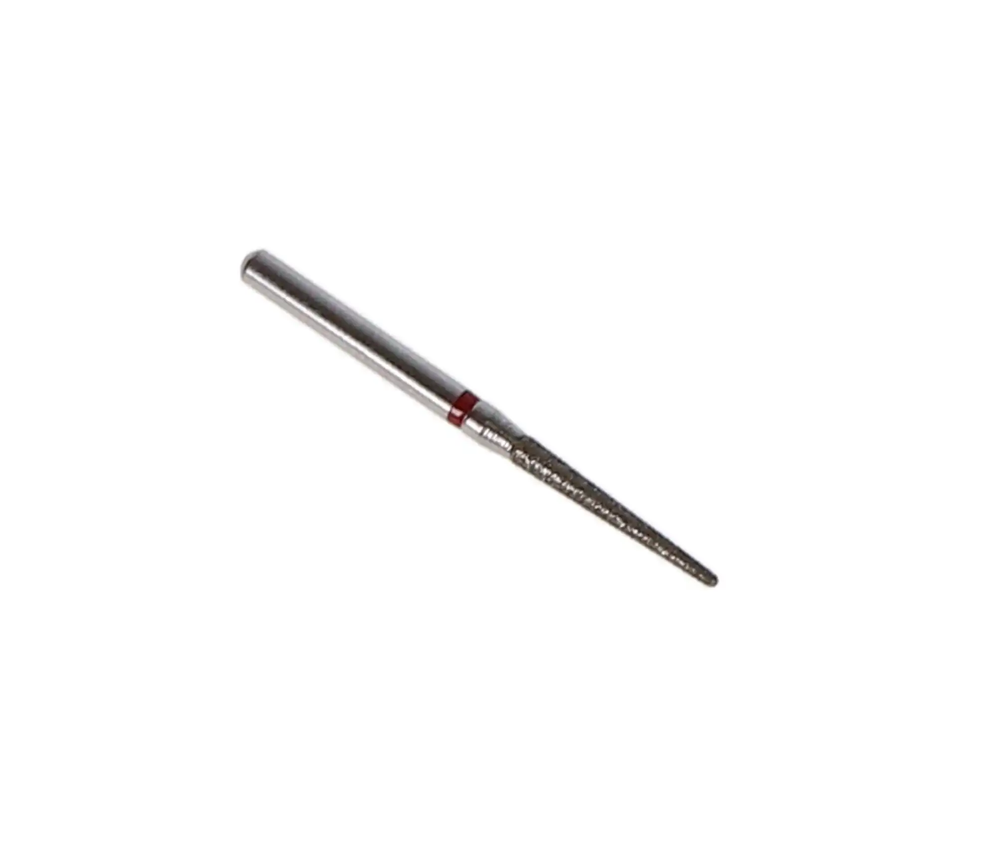 Sabur Diamond Bur, FG, Round End Taper, Fine, Red, 1.4 mm, 850-014F, 10/Pk, DB-850-014F thumbnail 3