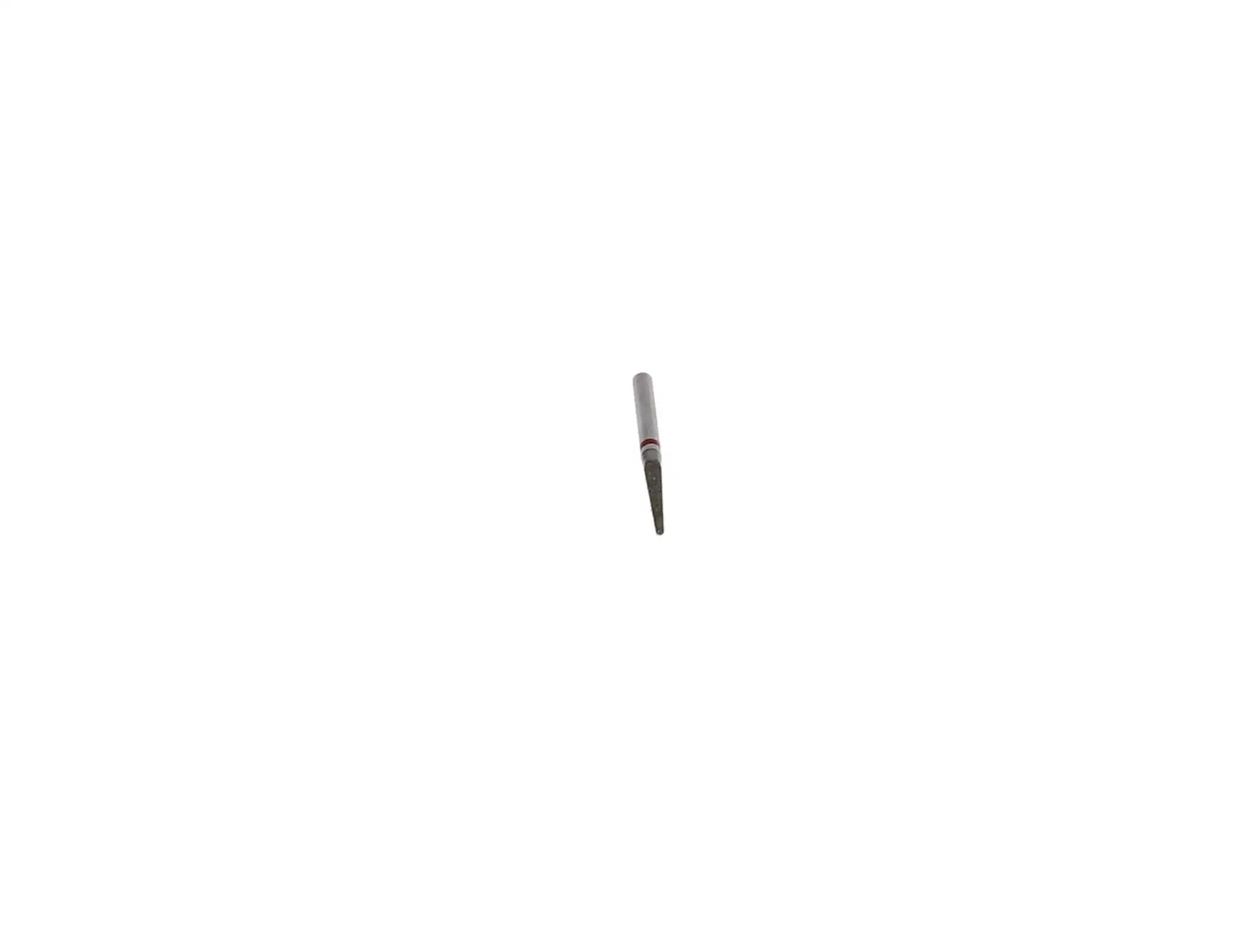 Sabur Diamond Bur, FG, Round End Taper, Fine, Red, 1.4 mm, 850-014F, 10/Pk, DB-850-014F thumbnail 4