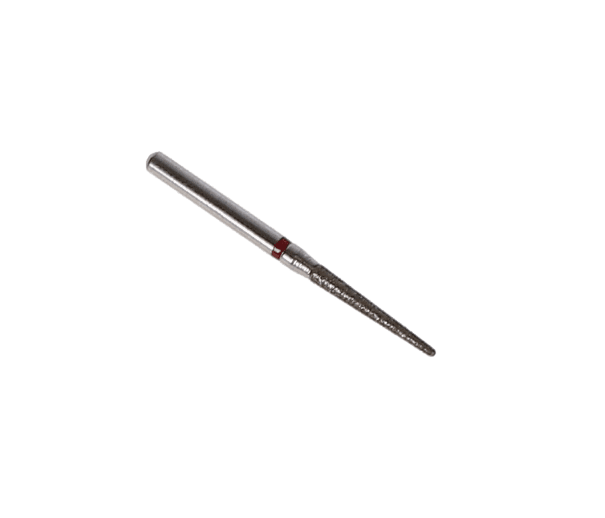 Sabur Diamond Bur, FG, Round End Taper, Fine, Red, 1.4 mm, 850-014F, 10/Pk, DB-850-014F - Sabur, Diamond Bur, FG, Round End Taper, Fine, Red, 1.4 mm, 850-014F, 10/Pk, DB-850-014F - Image 1