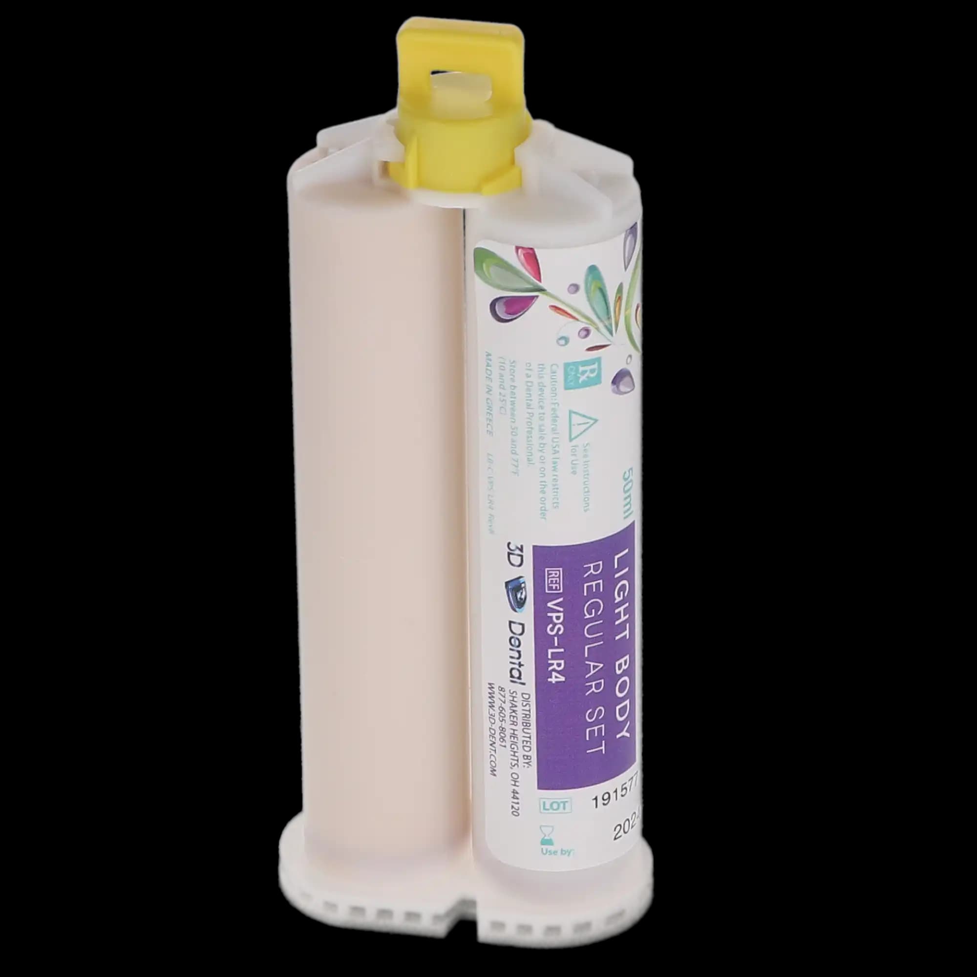 Mimic VPS Impression Material, Light Body, Regular Set, 50 ml Cartridges, 4/Pk, VPS-LR-4 - Mimic VPS Impression Material, Light Body, Regular Set, 50 ml, 4/Pk, VPS-LR-4 - Image 1