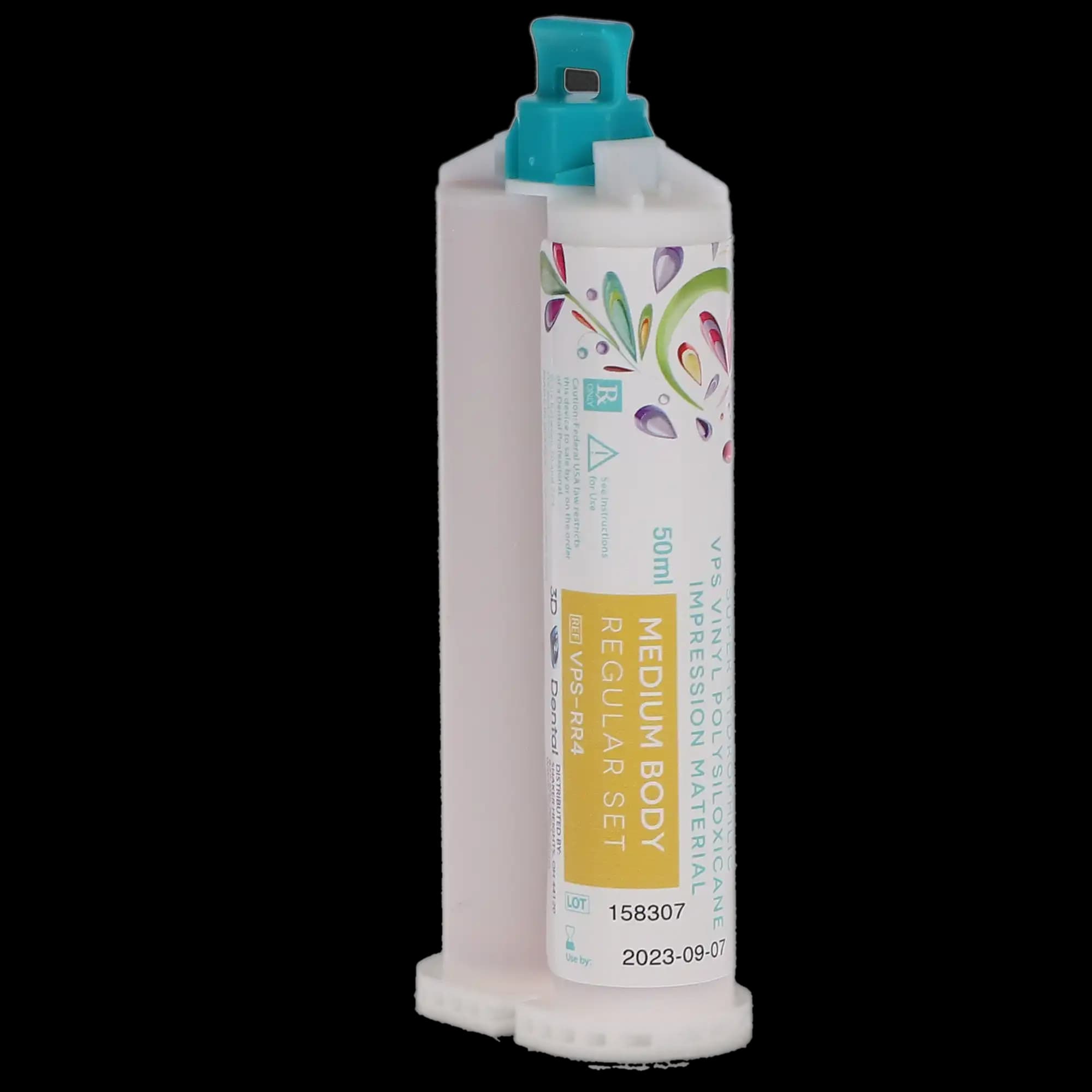 Mimic VPS Impression Material, Medium Body, Regular Set, 50 ml Cartridges, 4/Pk, VPS-RR-4 thumbnail 3
