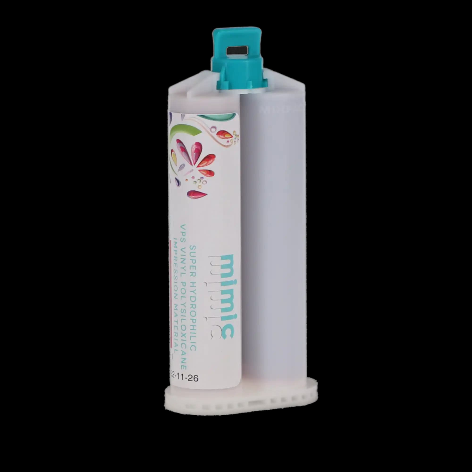 Mimic VPS Impression Material, Monophase Body, Fast Set, 50 ml Cartridges, 4/Pk, VPS-MF-4 thumbnail 2