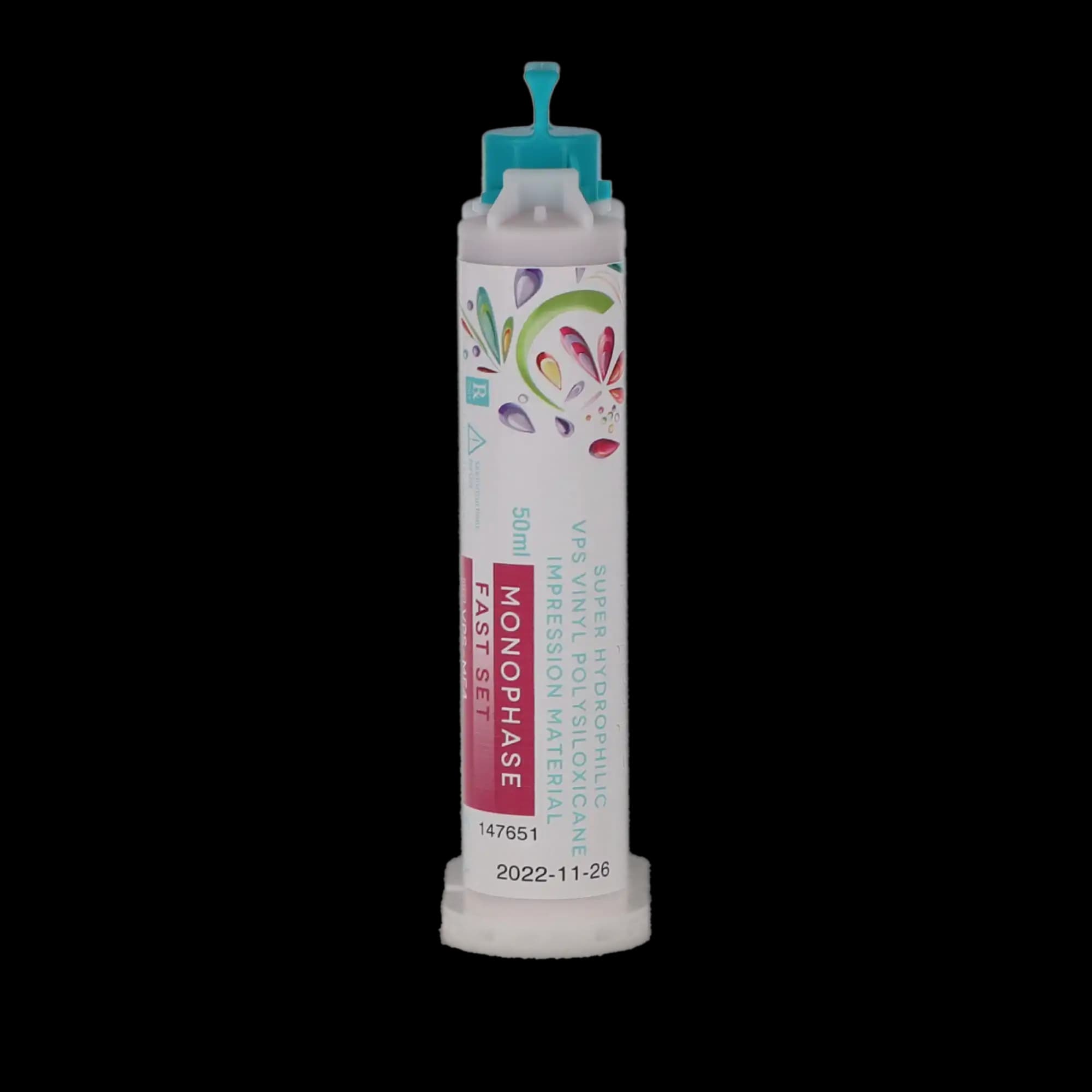 Mimic VPS Impression Material, Monophase Body, Fast Set, 50 ml Cartridges, 4/Pk, VPS-MF-4 thumbnail 4