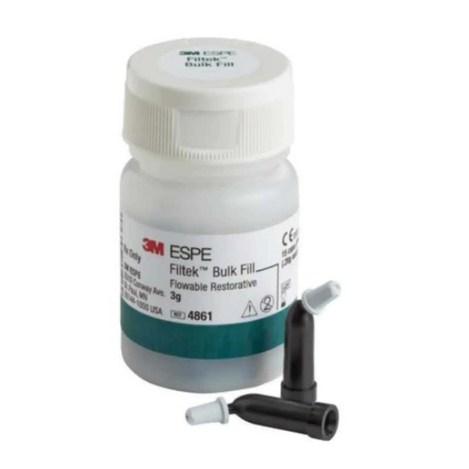 3M Filtek Bulk Fill Flowable Restorative Capsules, Shade A1, 0.2 g, 15/Pkg, 4861A1 thumbnail 8