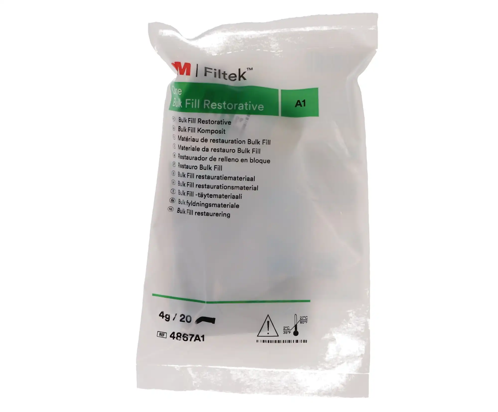 3M Filtek One Bulk Fill Restorative, Capsule Refill, Shade A1, 0.2 g, 20/Box, 4867A1 thumbnail 10