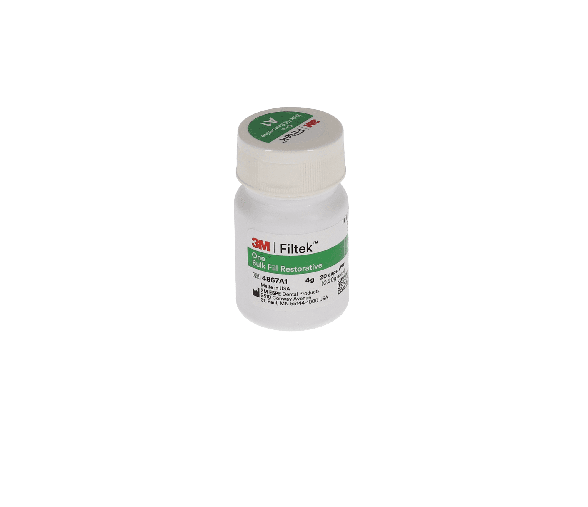 3M Filtek One Bulk Fill Restorative, Capsule Refill, Shade A1, 0.2 g, 20/Box, 4867A1 thumbnail 6
