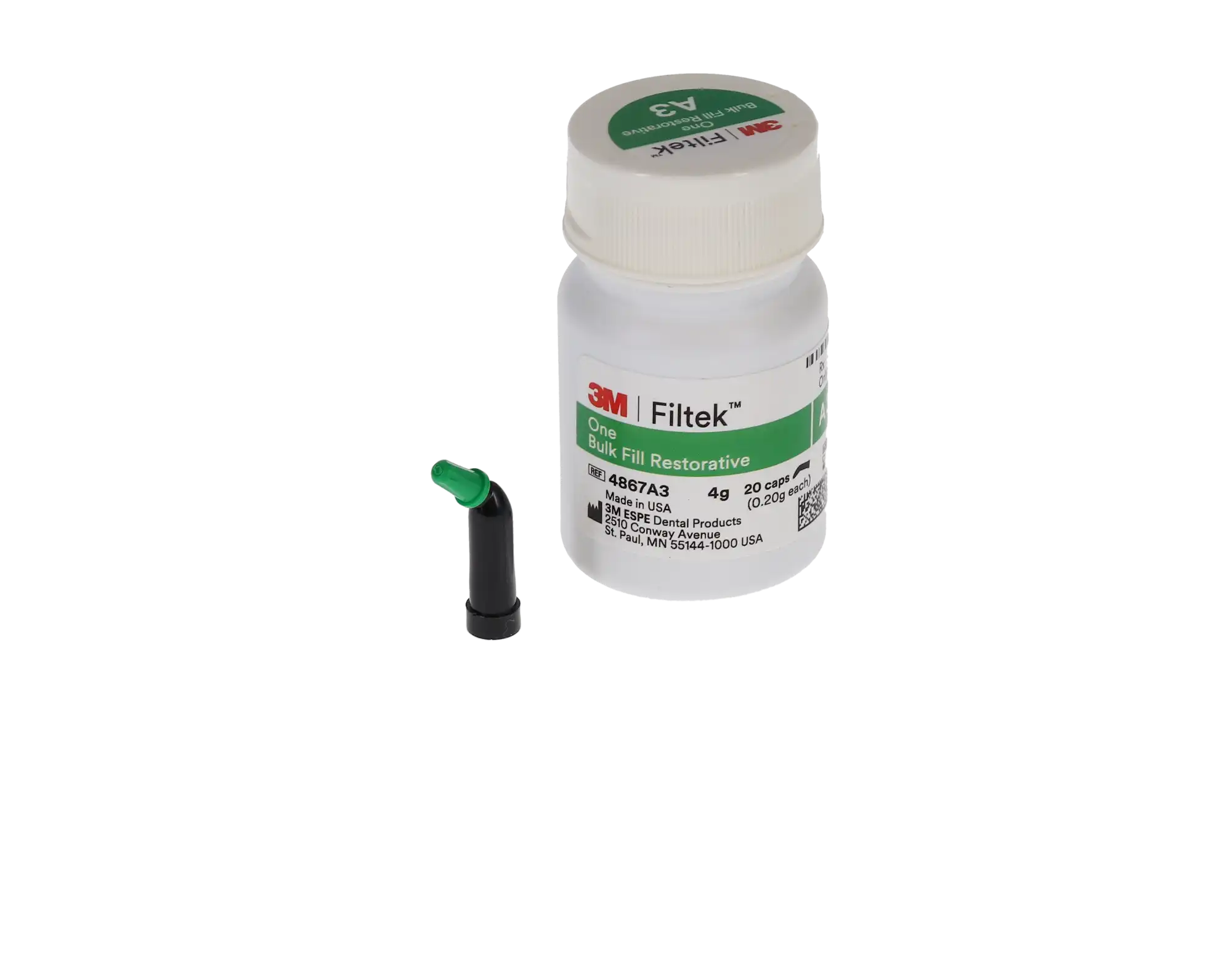 3M Filtek One Bulk Fill Restorative, Capsule Refill, Shade A3, 0.2 g, 20/Box, 4867A3 thumbnail 7