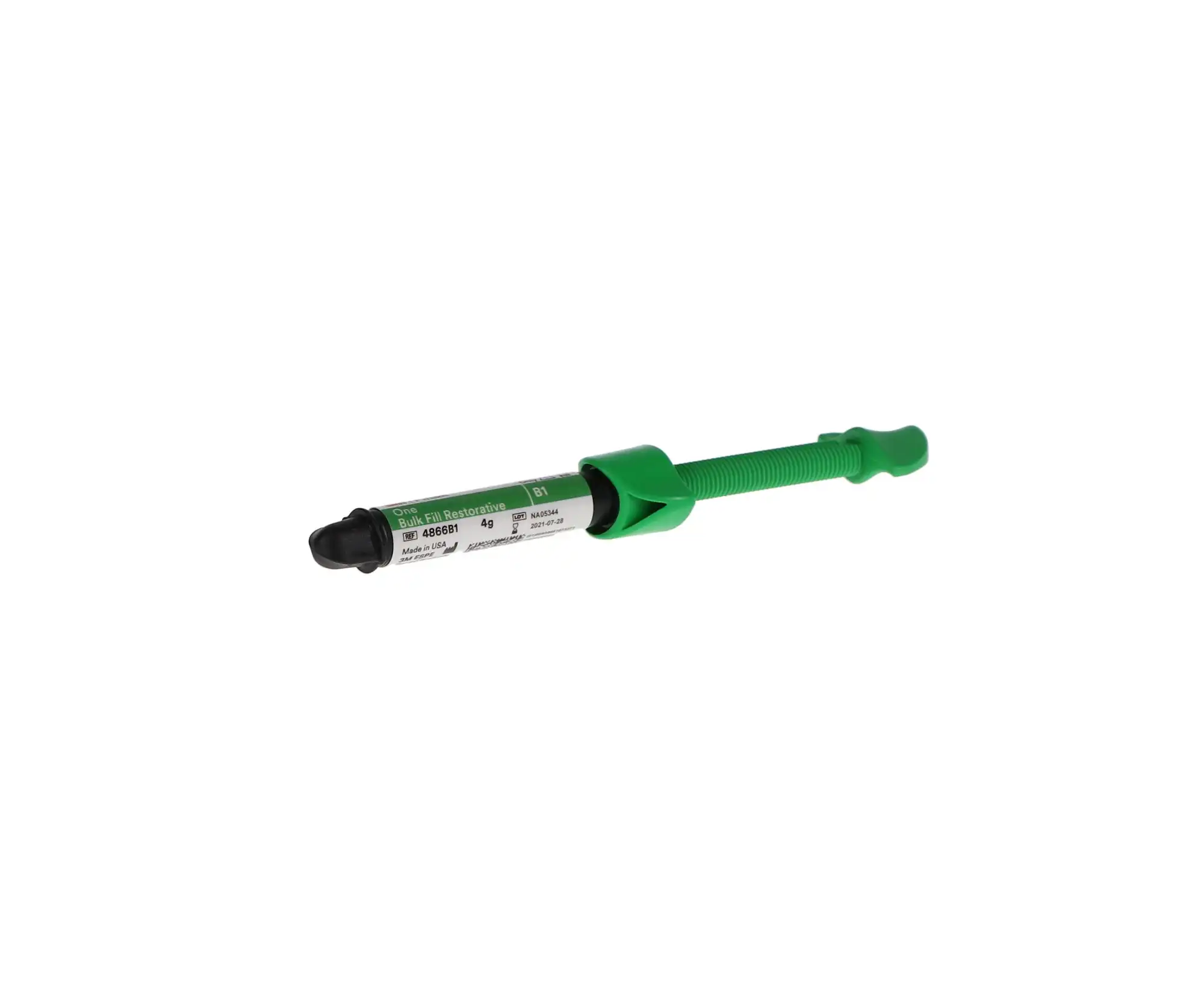 3M Filtek One Bulk Fill Restorative Syringe Refill, 4g, Shade B1, 4866B1 thumbnail 5