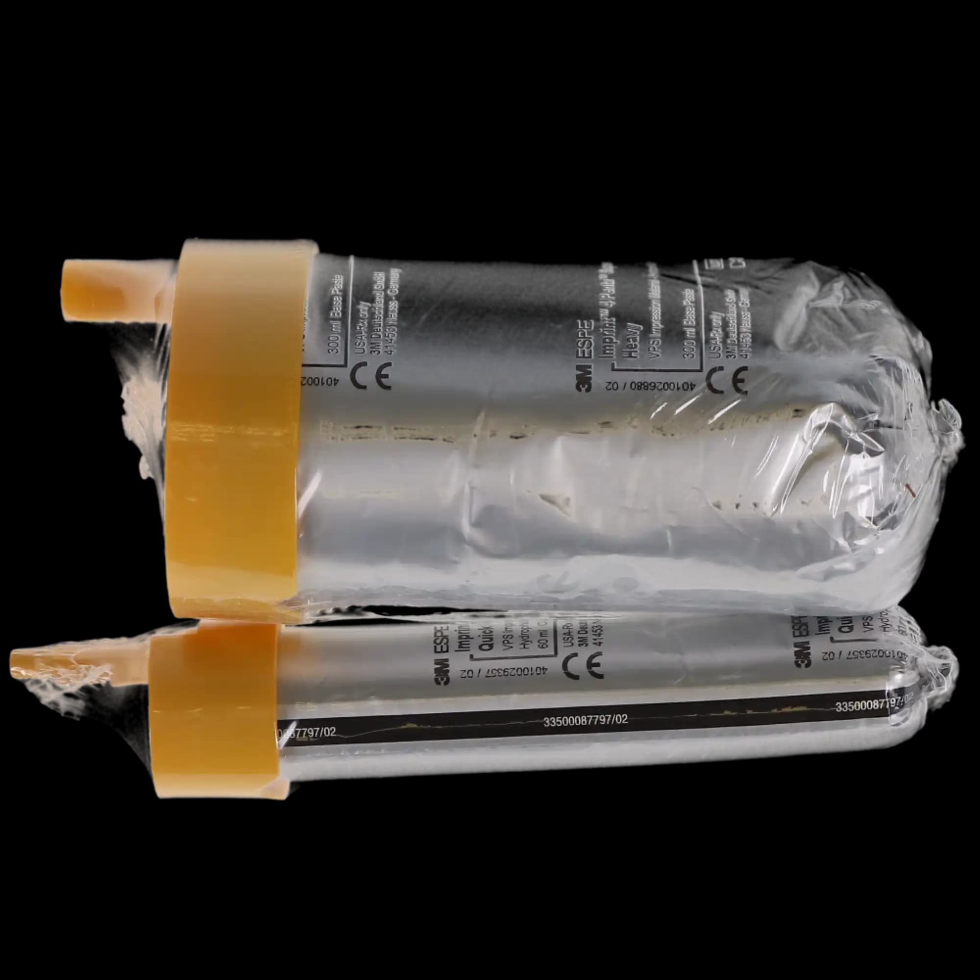 3M™ Imprint™ 4 Penta™ Super Quick Heavy Body VPS Impression Material Refill, 71485, 2 x 300 mL Base + 2 x 60 mL Catalyst thumbnail 6