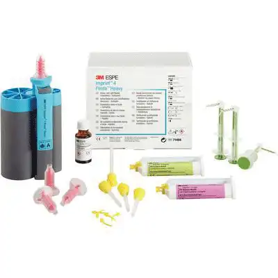 3M™ Imprint™ 4 Super Quick Heavy Body VPS Impression Material, 50 mL Cartridges, Economy Pack of 10, Yellow, 71532 thumbnail 2