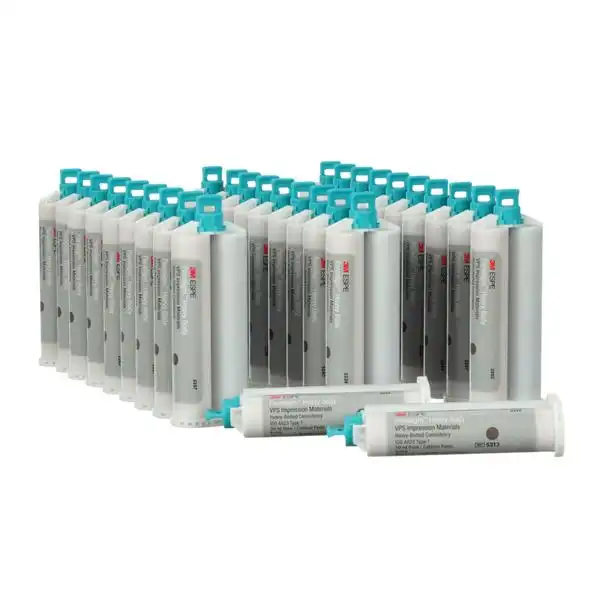 Paradigm VPS Impression Material, Cartridge Jumbo Refill, Heavy Body, Regular Set, 50 ml, 30/Pk, 5313J thumbnail 2