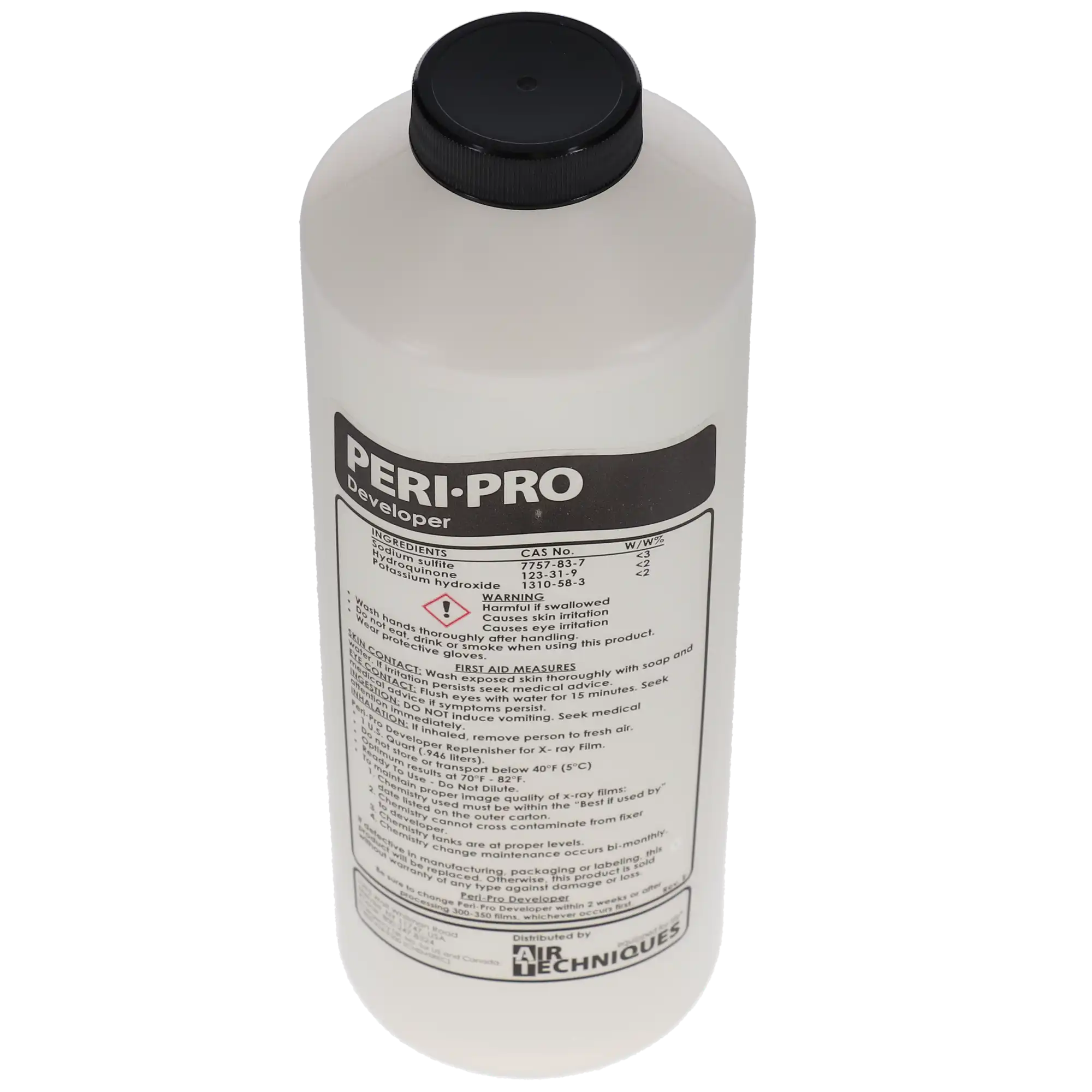 Air Techniques Peri-Pro Developer Only, Ready-To-Use Liquid, 1 Quart Bottle, 90801 thumbnail 3