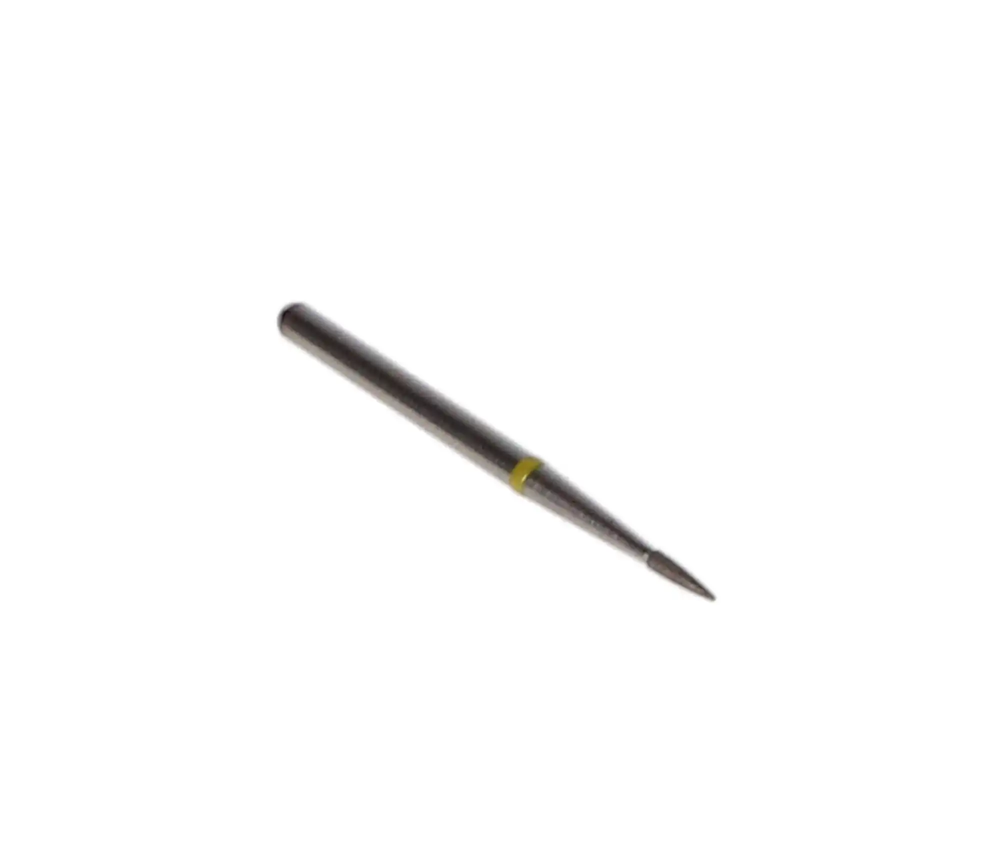 NTI Diamond Bur, FG, Flame, # SF889, 0.9 mm, Extra Fine, Yellow, 5/Pk, SF889-009 thumbnail 3