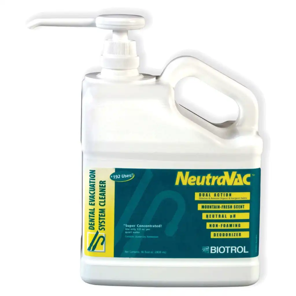 Biotrol NeutraVAC Dual-Action Evacuation System Cleaner Refill, 32 oz Bottle, 64 Uses - NeutraVAC Refill 32oz/Bt - Image 1