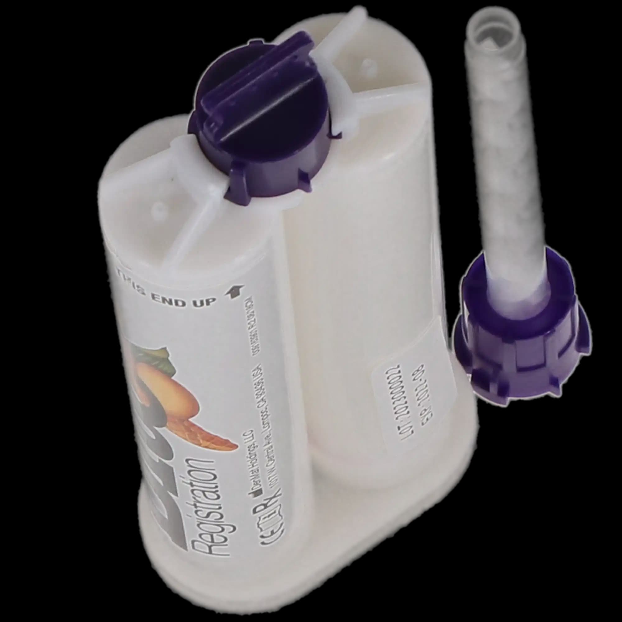 Vanilla Bite VPS Bite Registration Material, Fast Set, Rigid, Vanilla Scent, 48 mL Cartridges, 2/Pk with 10 Mixing Tips, SPD1105 thumbnail 4