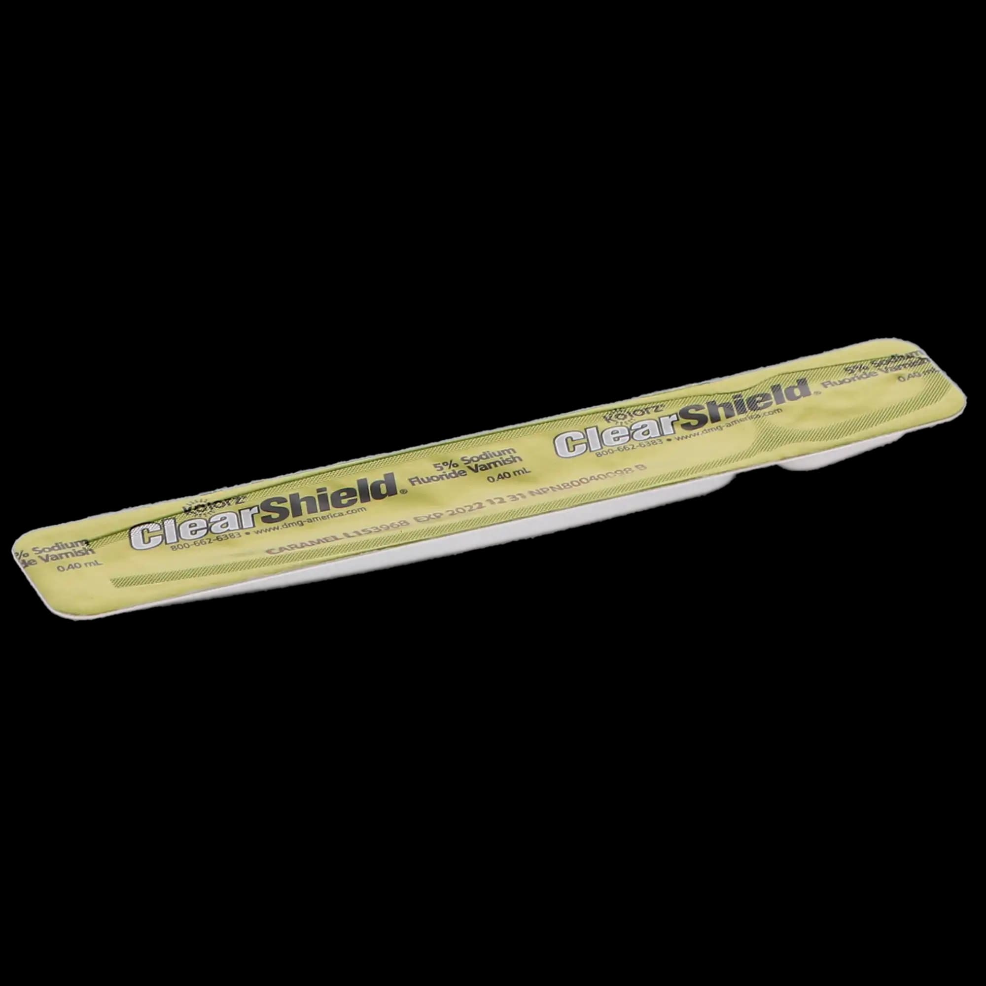 Kolorz ClearShield Fluoride Varnish, 5% NaF, Caramel, 0.4 mL Unit Dose, 200/Pk, 799517 thumbnail 3