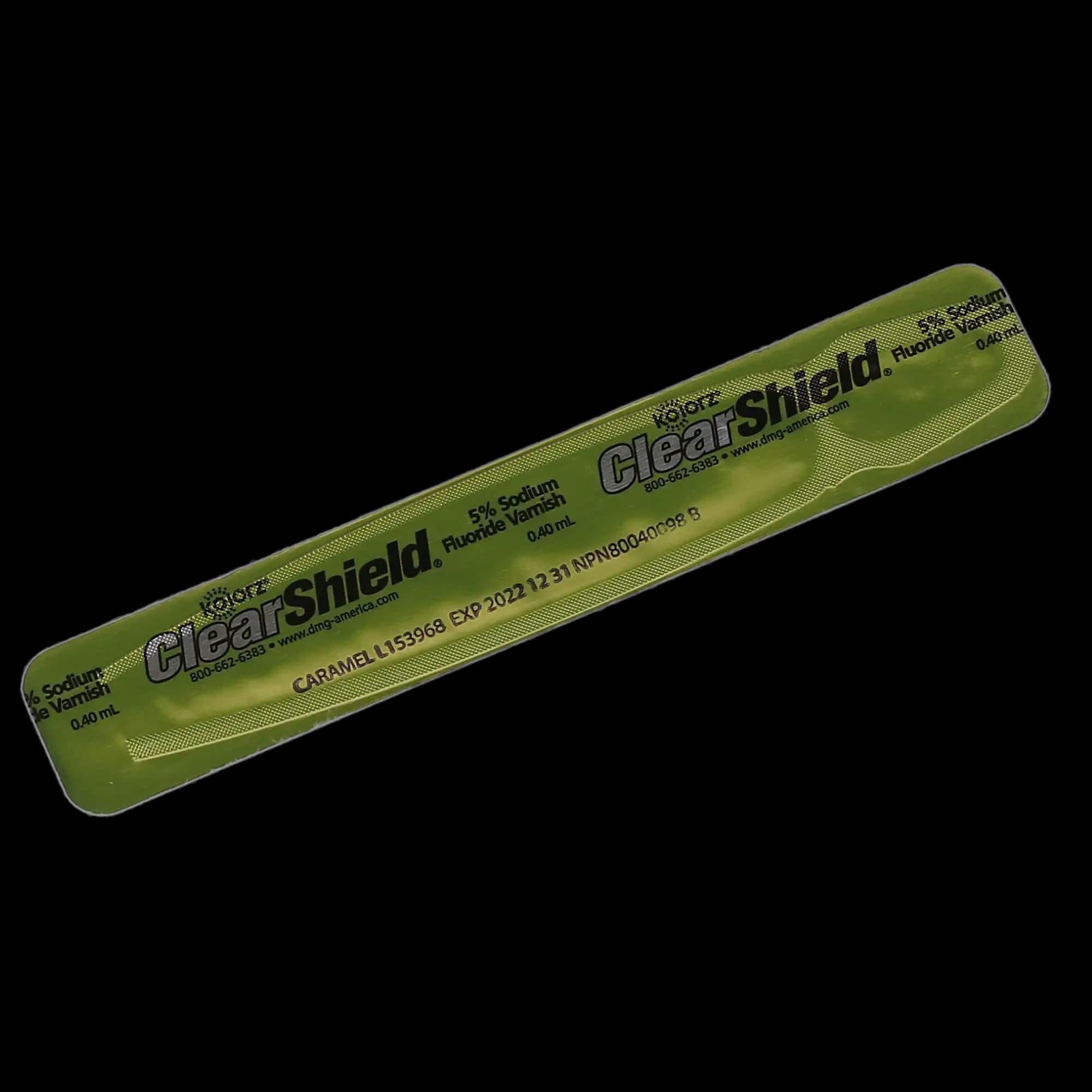 Kolorz ClearShield Fluoride Varnish, 5% NaF, Caramel, 0.4 mL Unit Dose, 200/Pk, 799517 thumbnail 4