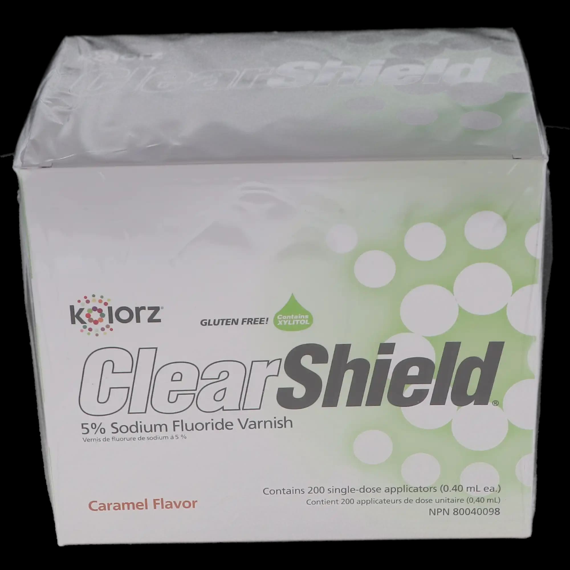 Kolorz ClearShield Fluoride Varnish, 5% NaF, Caramel, 0.4 mL Unit Dose, 200/Pk, 799517 thumbnail 5