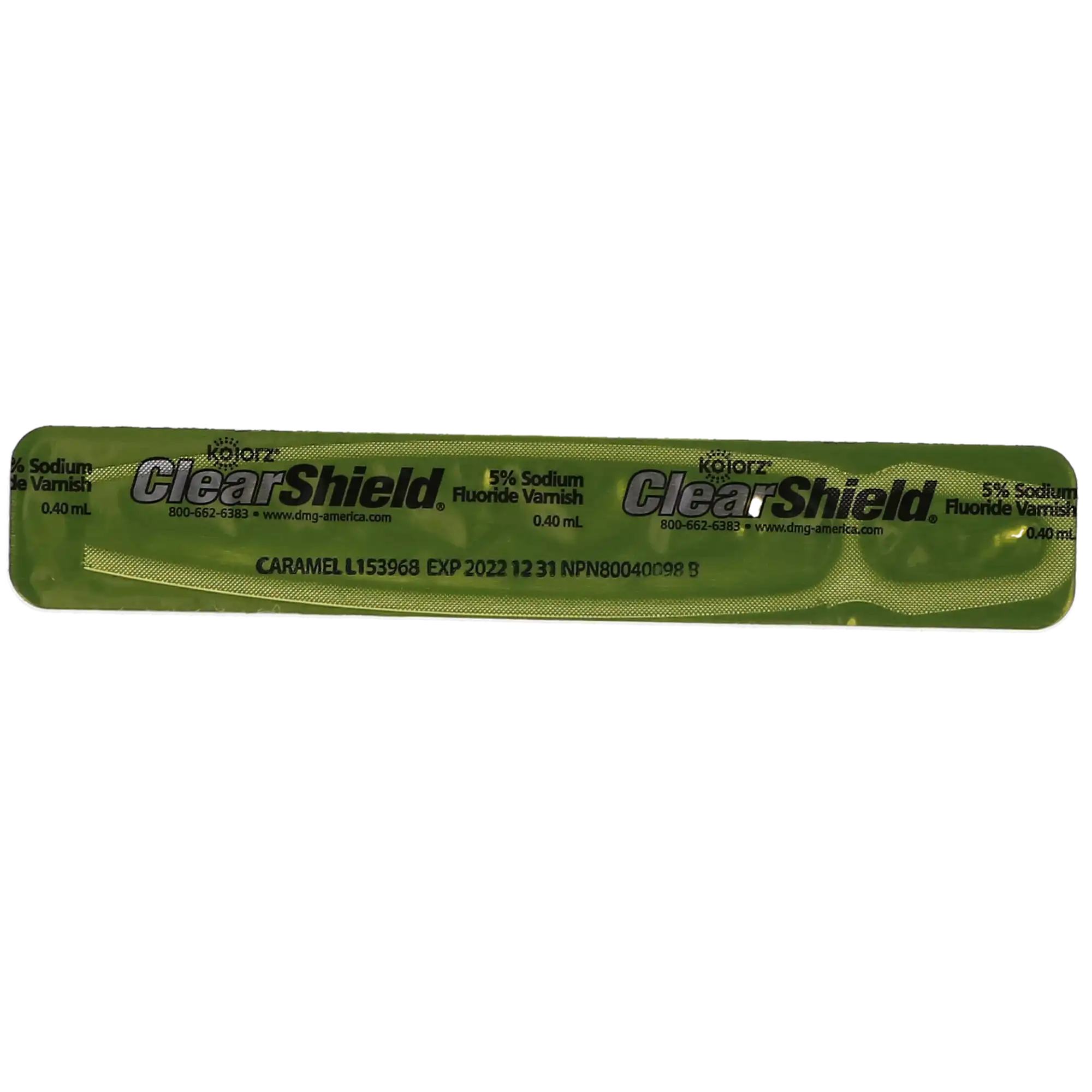 Kolorz ClearShield Fluoride Varnish, 5% NaF, Caramel, 0.4 mL Unit Dose, 200/Pk, 799517 thumbnail 6